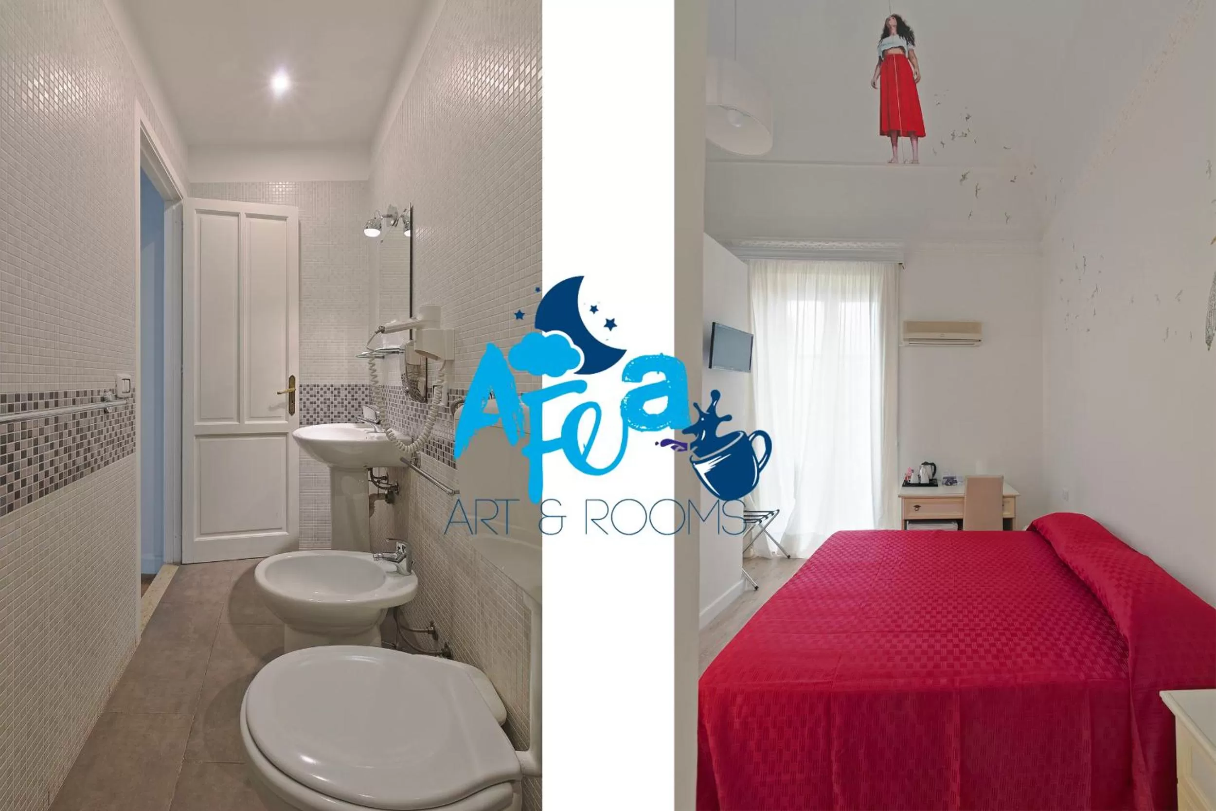 Decorative detail in Afea Art & Rooms