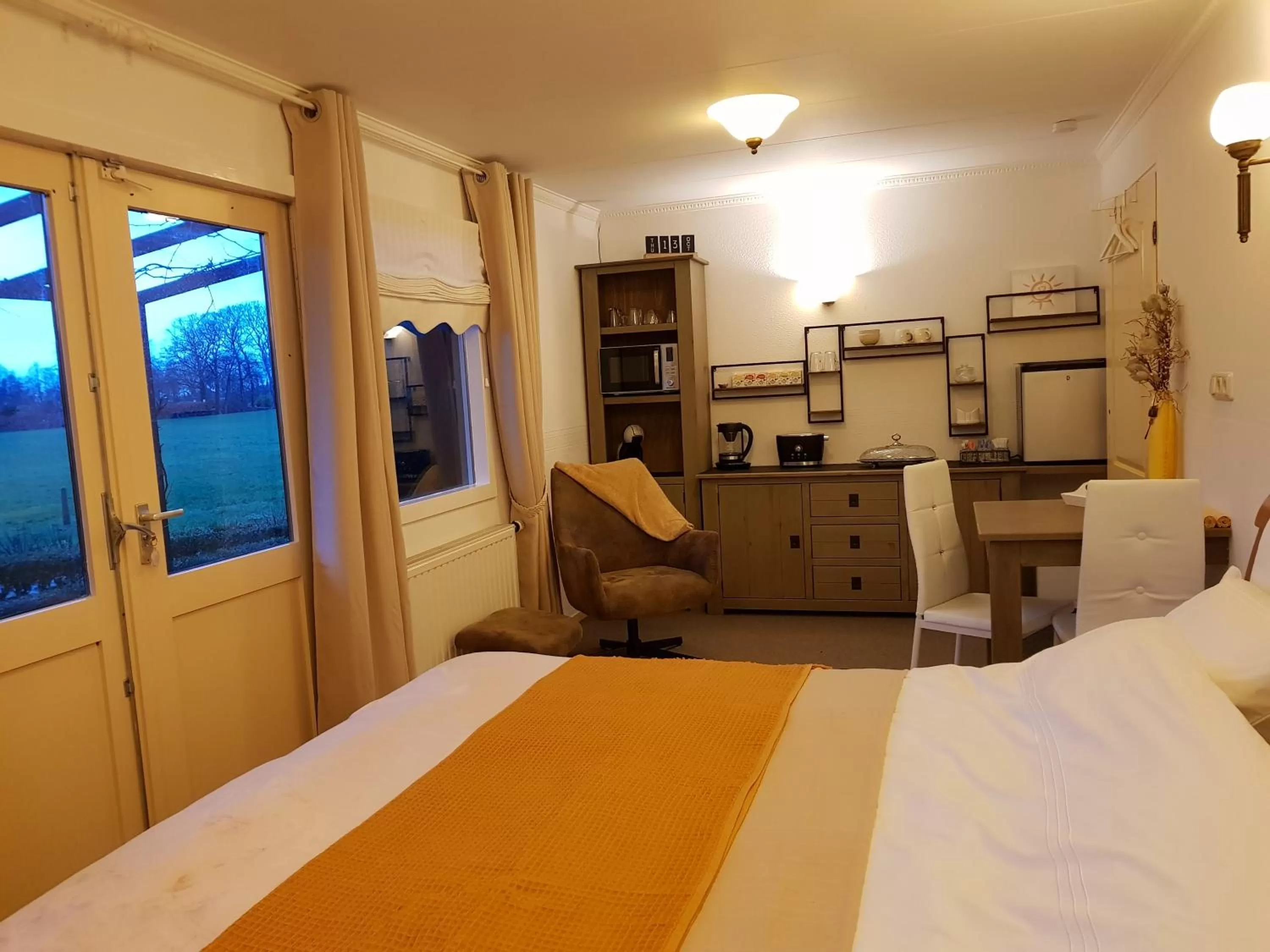 Garden view in B&B Usselo Klein, fijn en uniek!