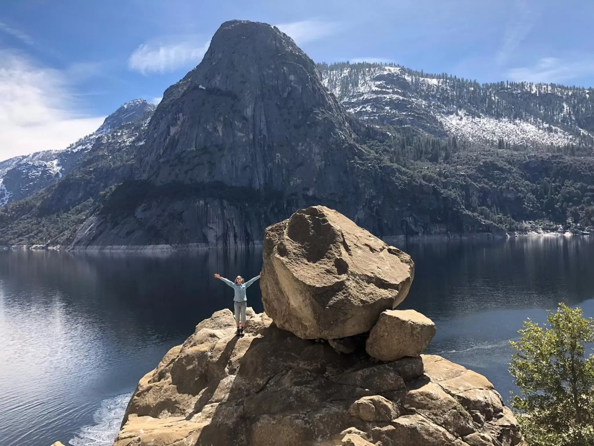 Hiking, Mountain View in Yosemite Basecamp