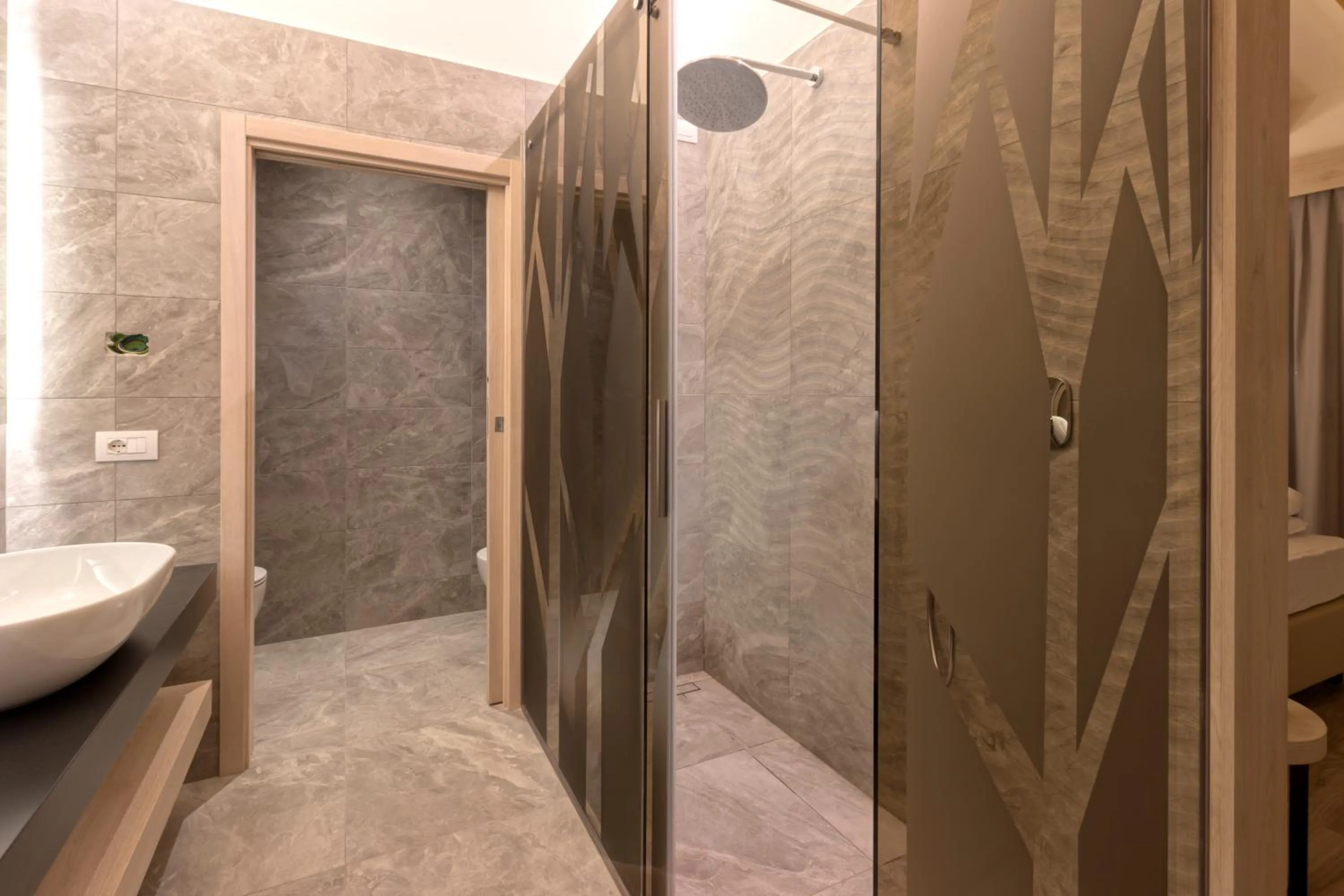 Toilet in Hotel Rosengarten