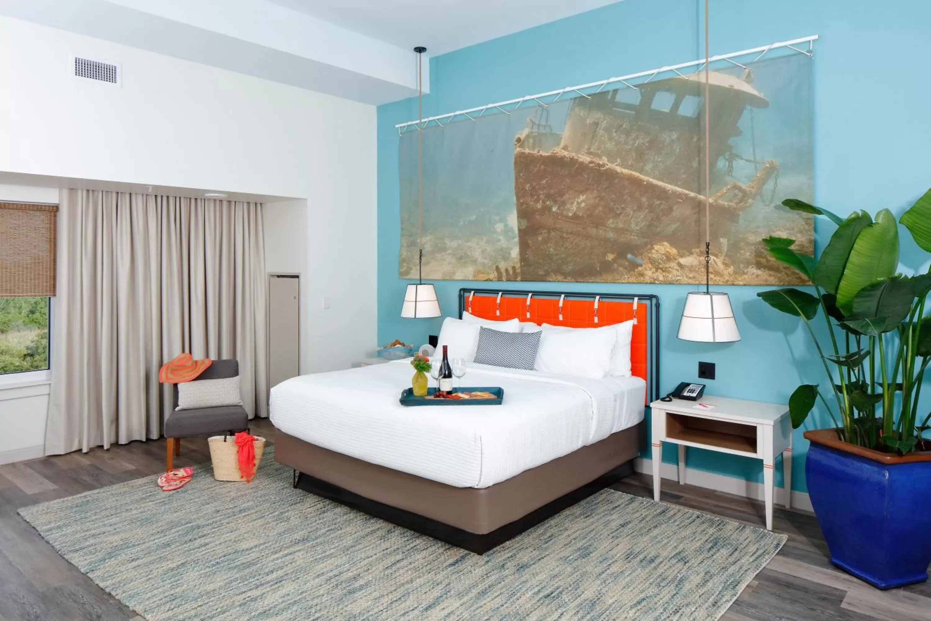 Bedroom, Bed in Hotel Indigo Orange Beach - Gulf Shores, an IHG Hotel
