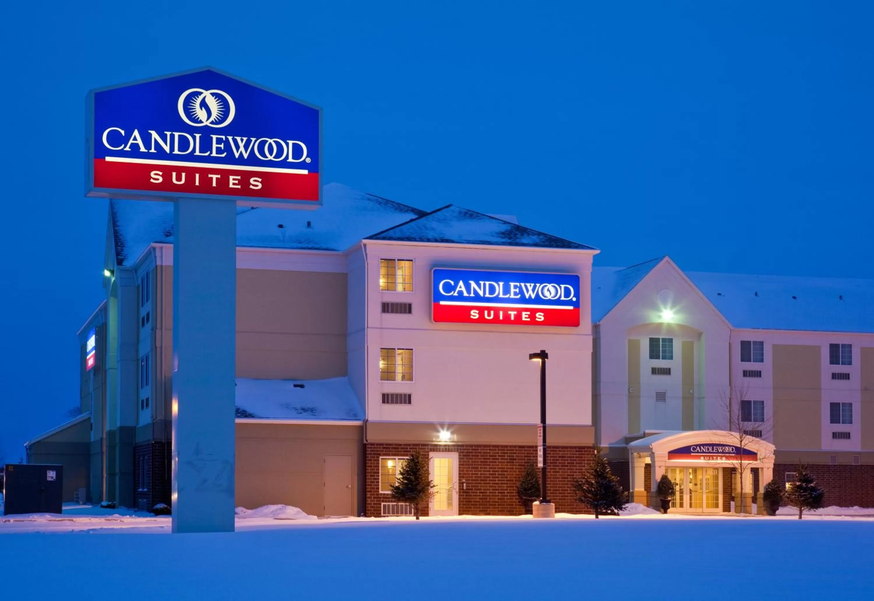 Property building in Candlewood Suites Fargo-North Dakota State University by IHG