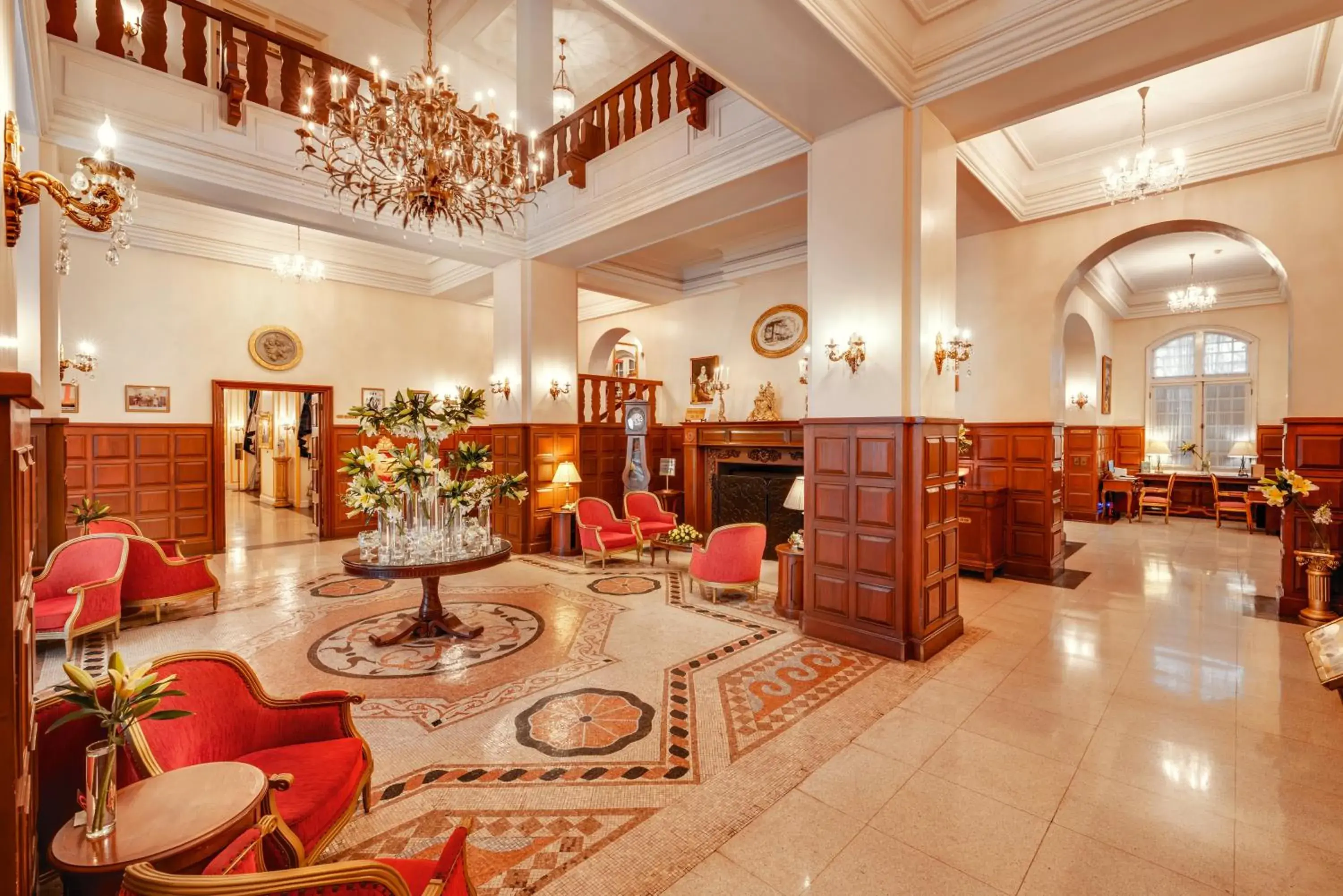 Lobby/Reception in Dalat Palace Heritage Hotel