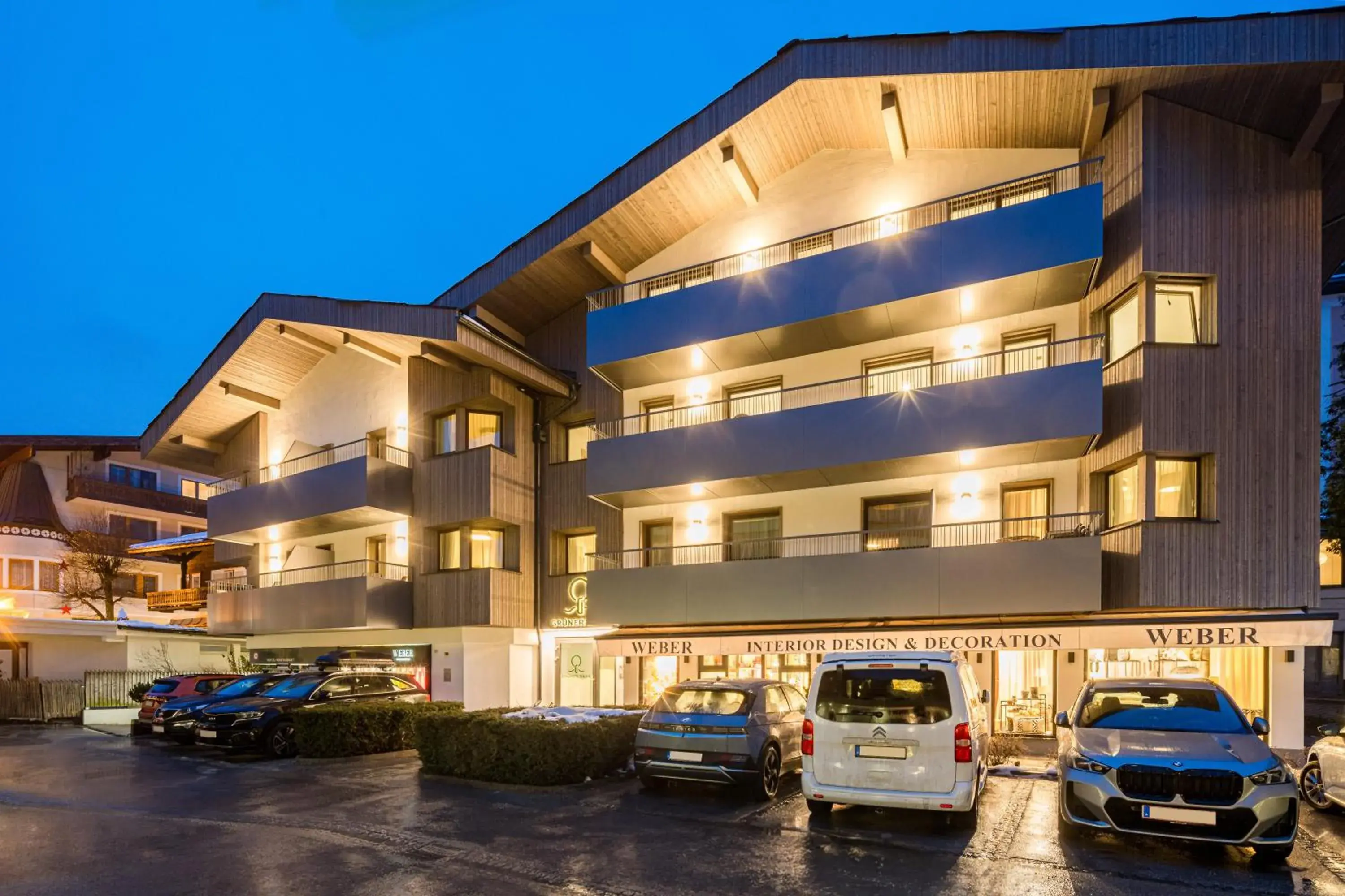 Property Building in Hotel Grüner Baum