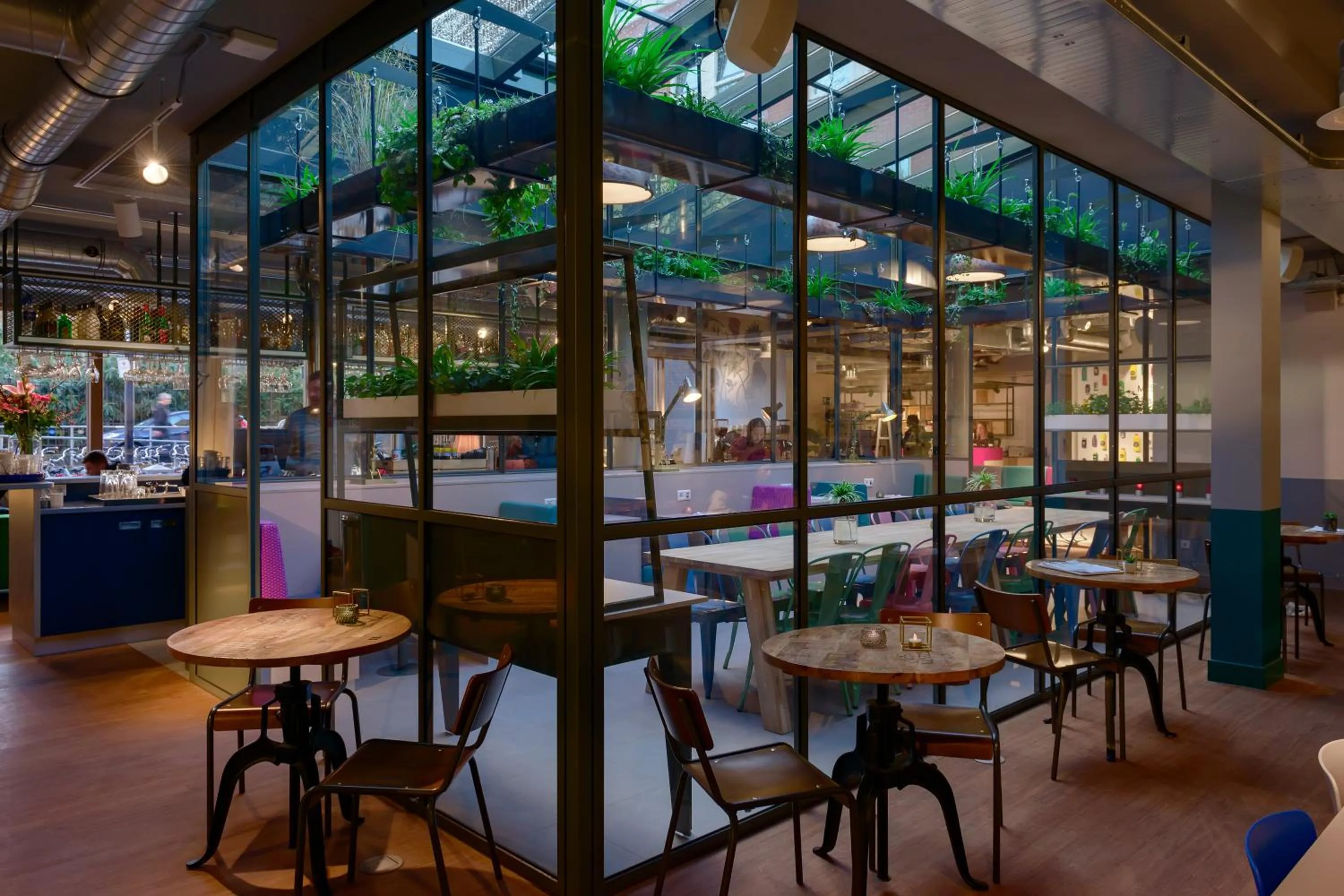 Restaurant/places to eat in Stayokay Hostel Amsterdam Vondelpark