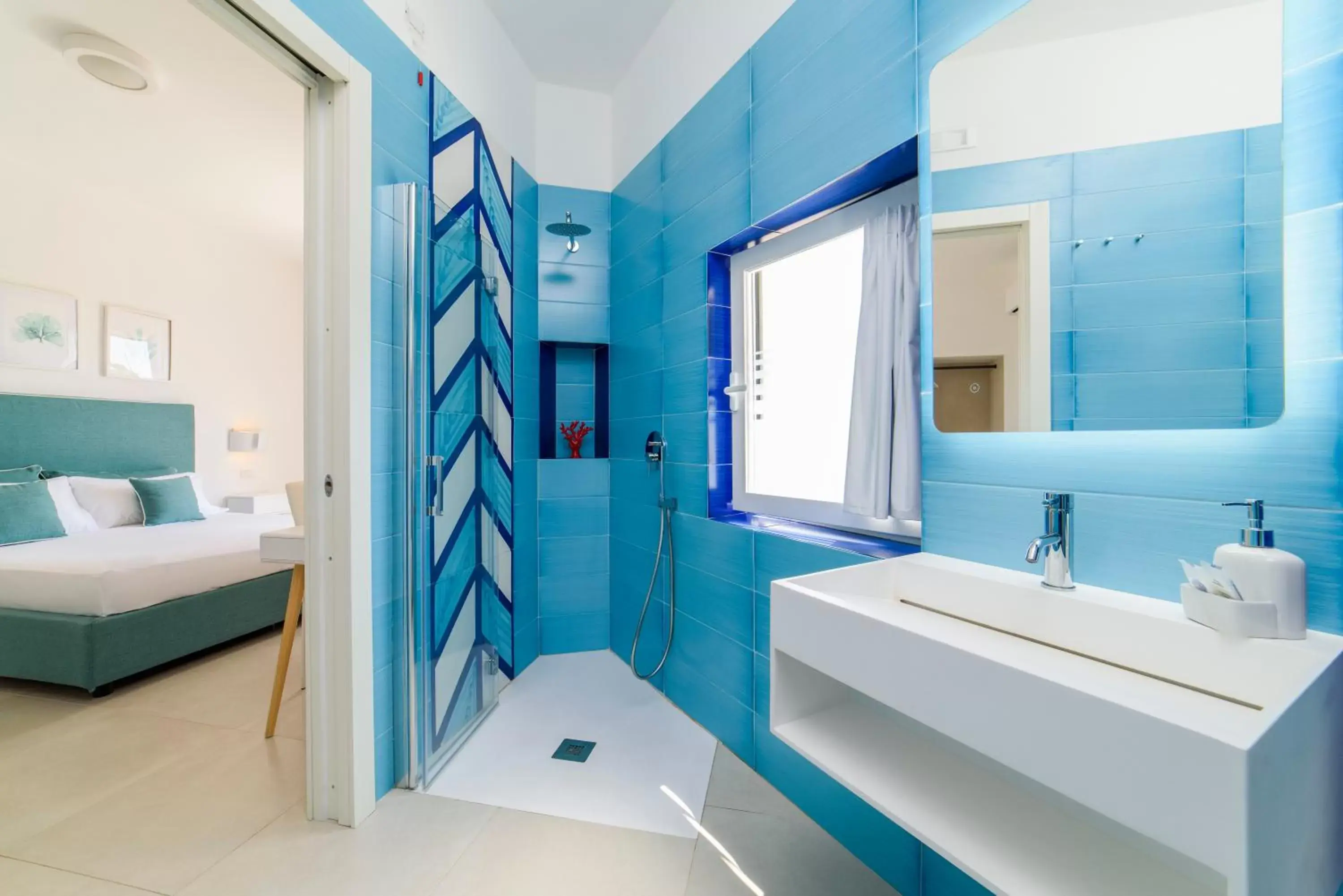 Shower, Bathroom in Residenza Al Pesce D'Oro