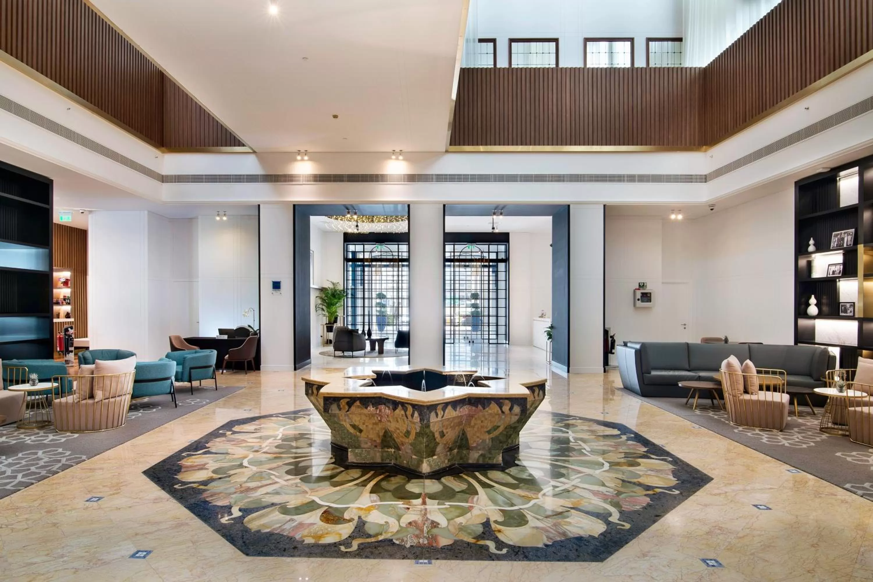 Lobby or reception in Le Meridien Abu Dhabi Resort