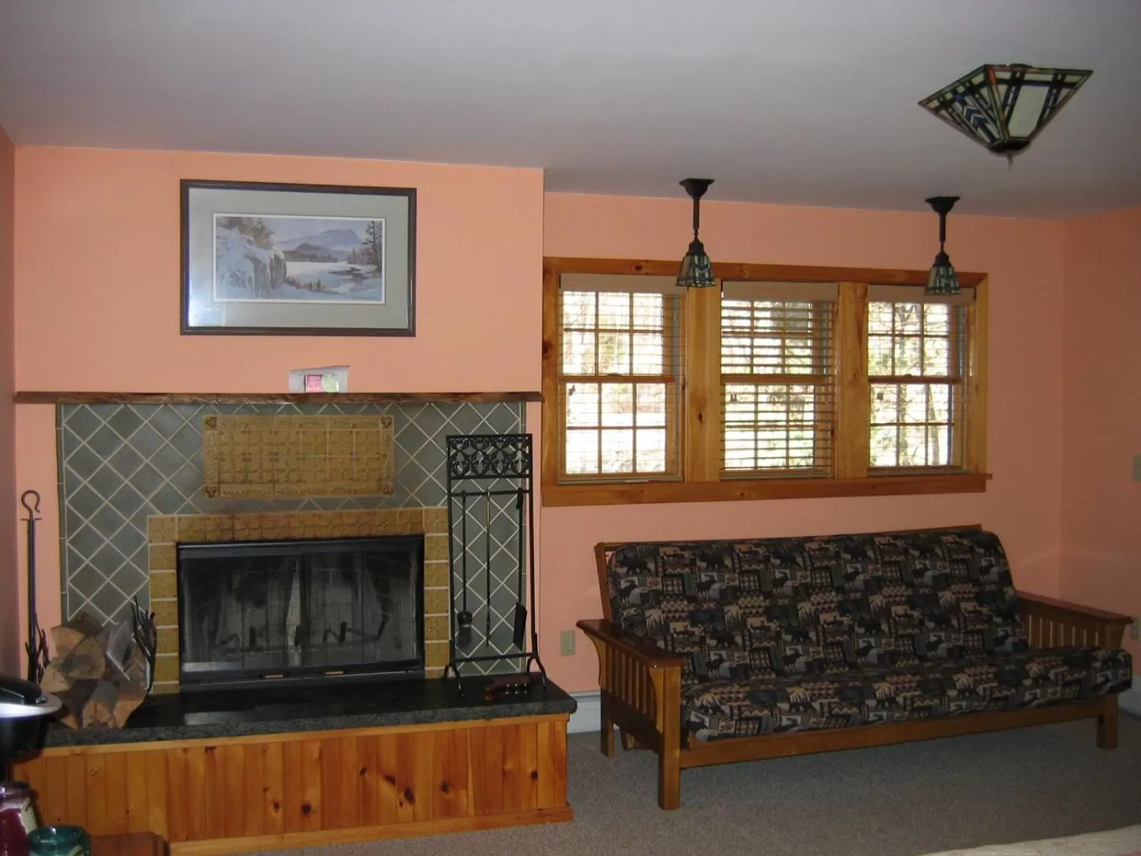 Seating Area in Trails End Inn