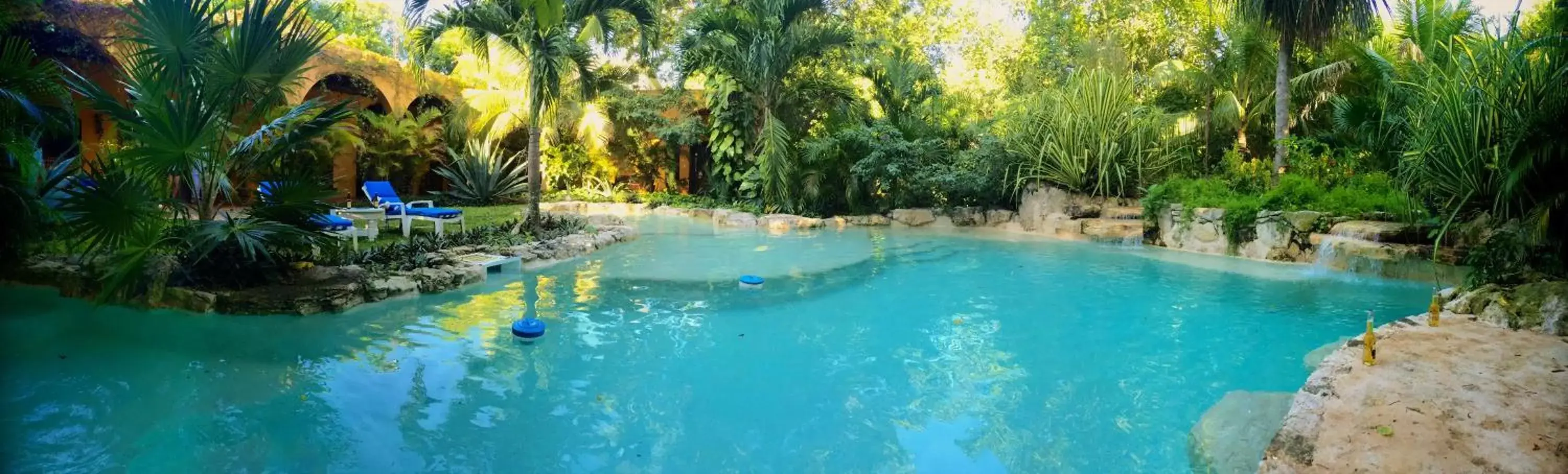 Swimming Pool in Hacienda Xcaret