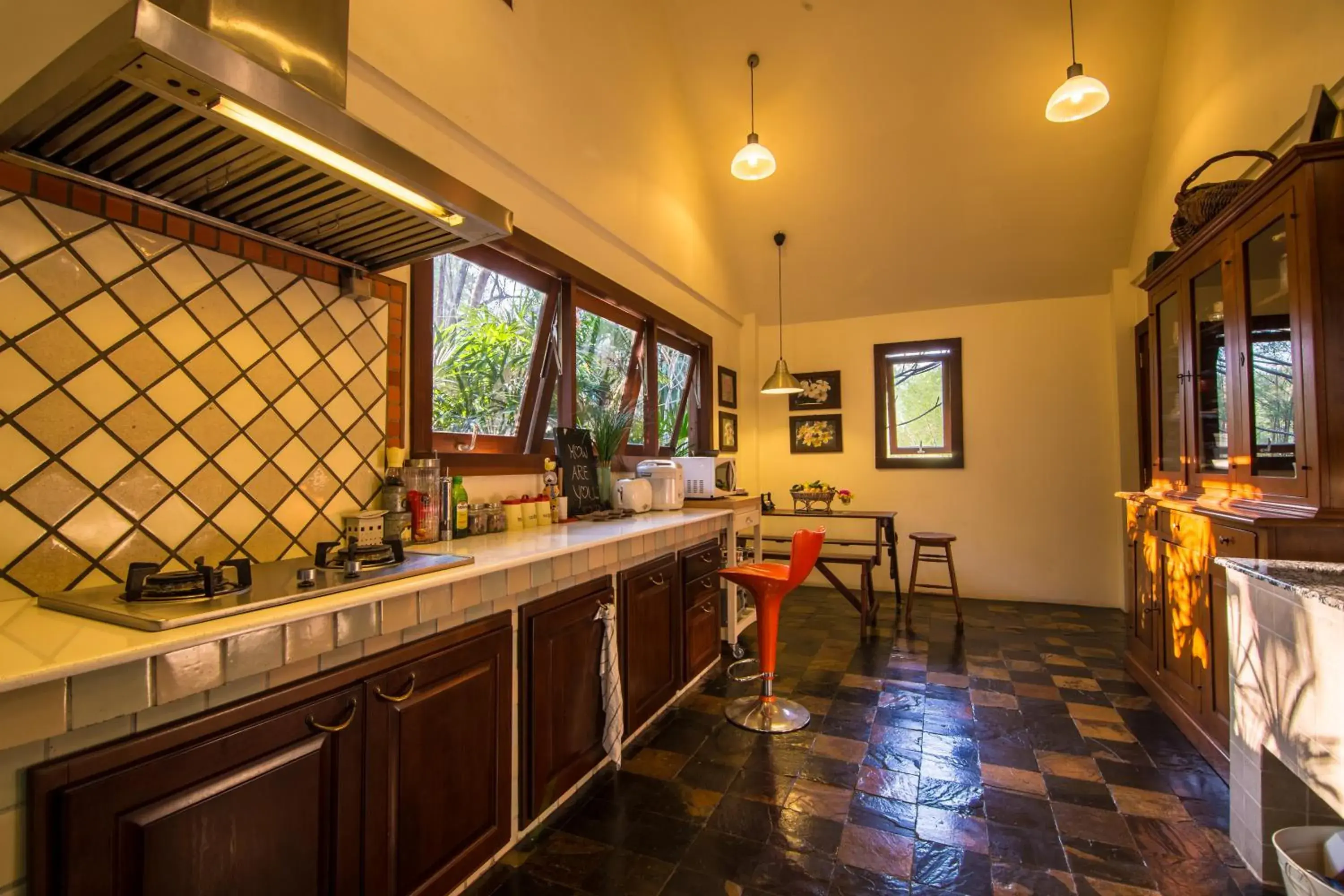 Kitchen or kitchenette in Teakwood villa Kitchen or kitchenette in Teakwood villa