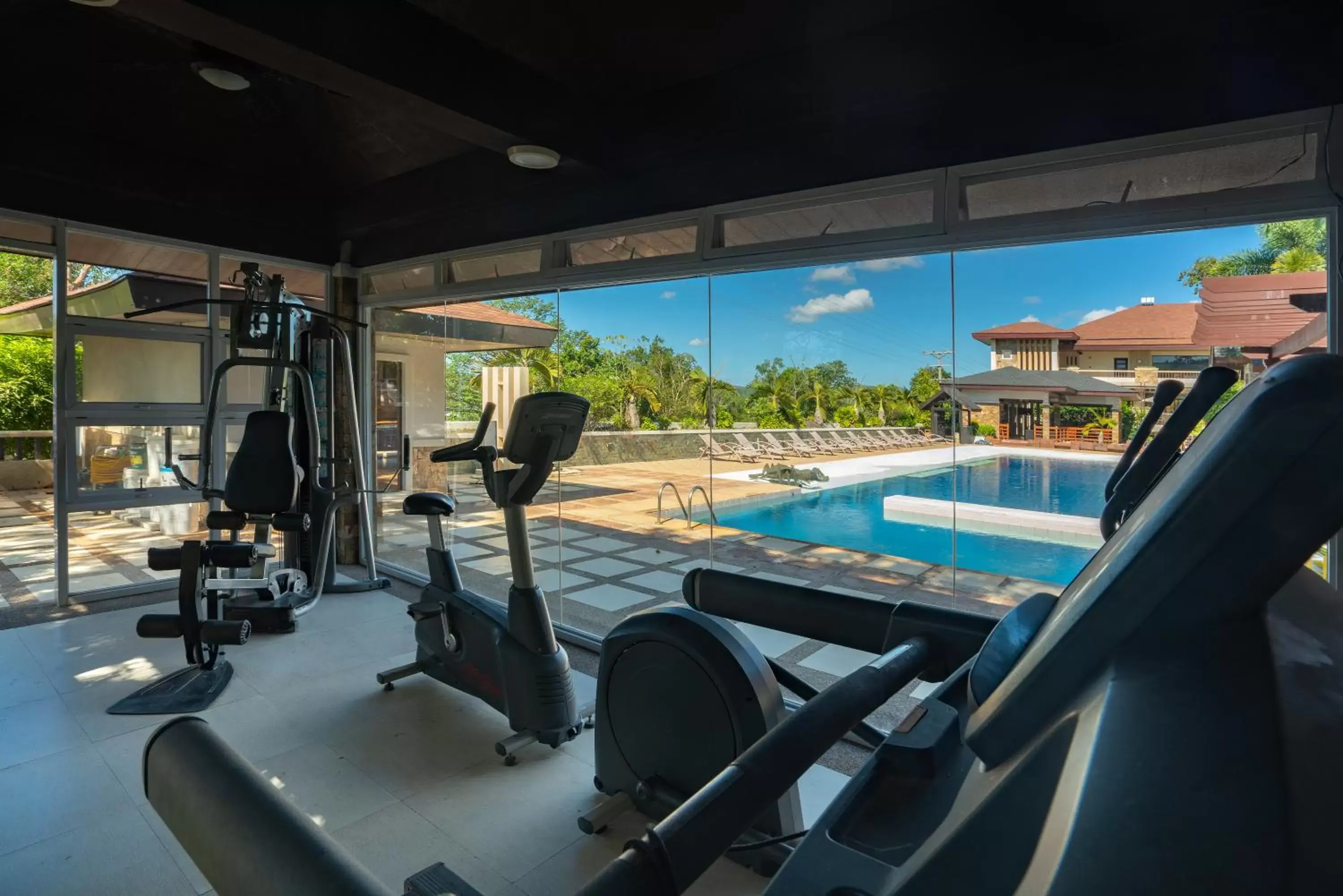 Swimming pool, Pool View in Coron Westown Resort