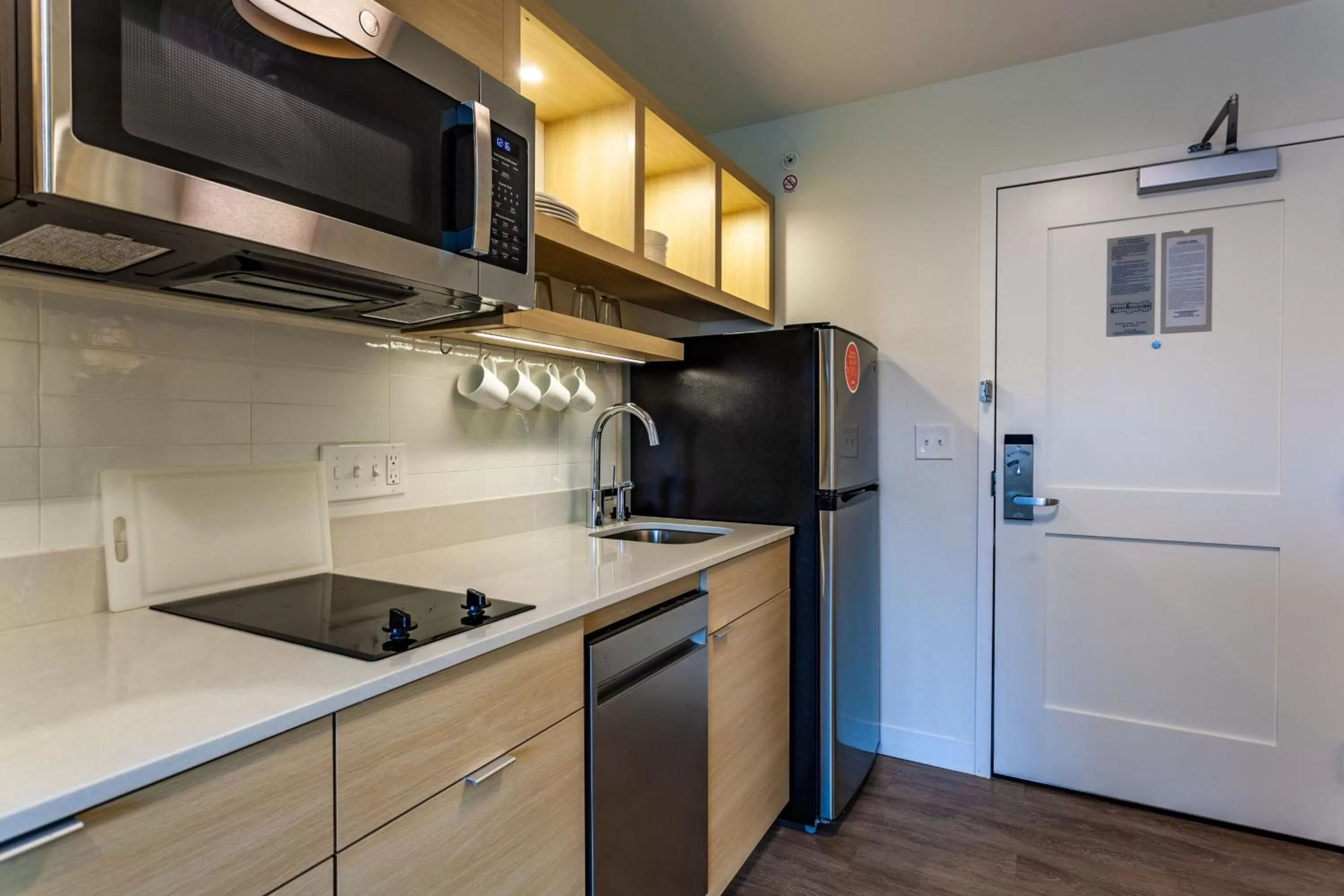 Kitchen or kitchenette in TownePlace Suites by Marriott Raleigh - University Area
