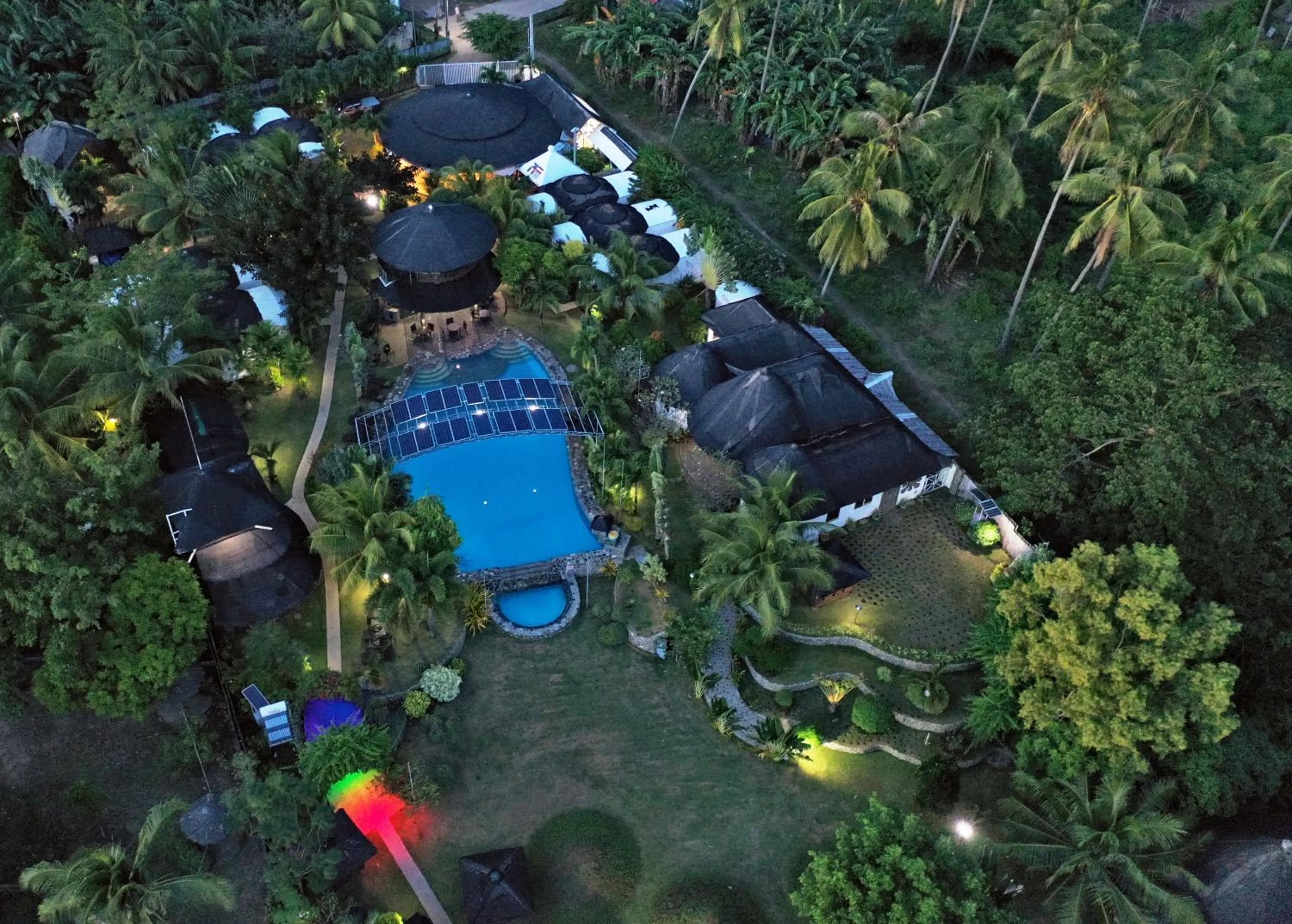 Bird's eye view in White Chocolate Hills Resort