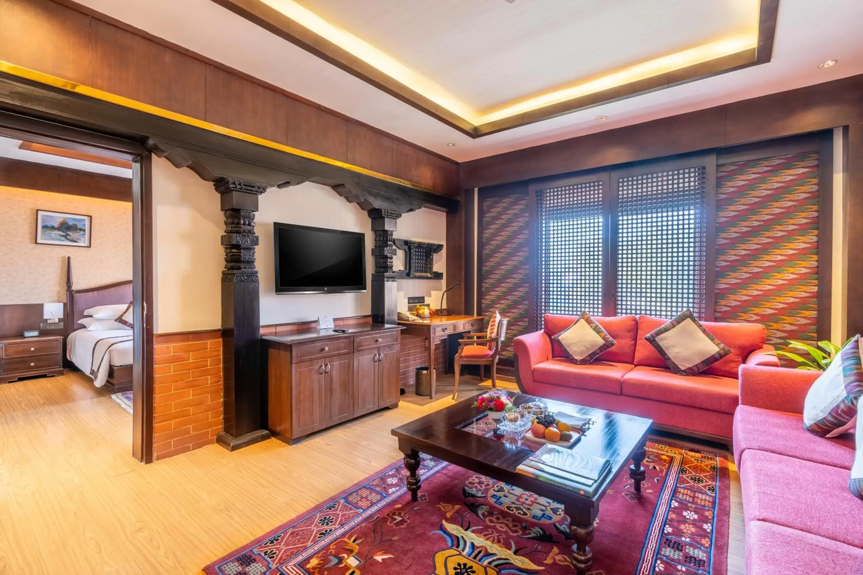 Living room, Seating Area in The Soaltee Kathmandu