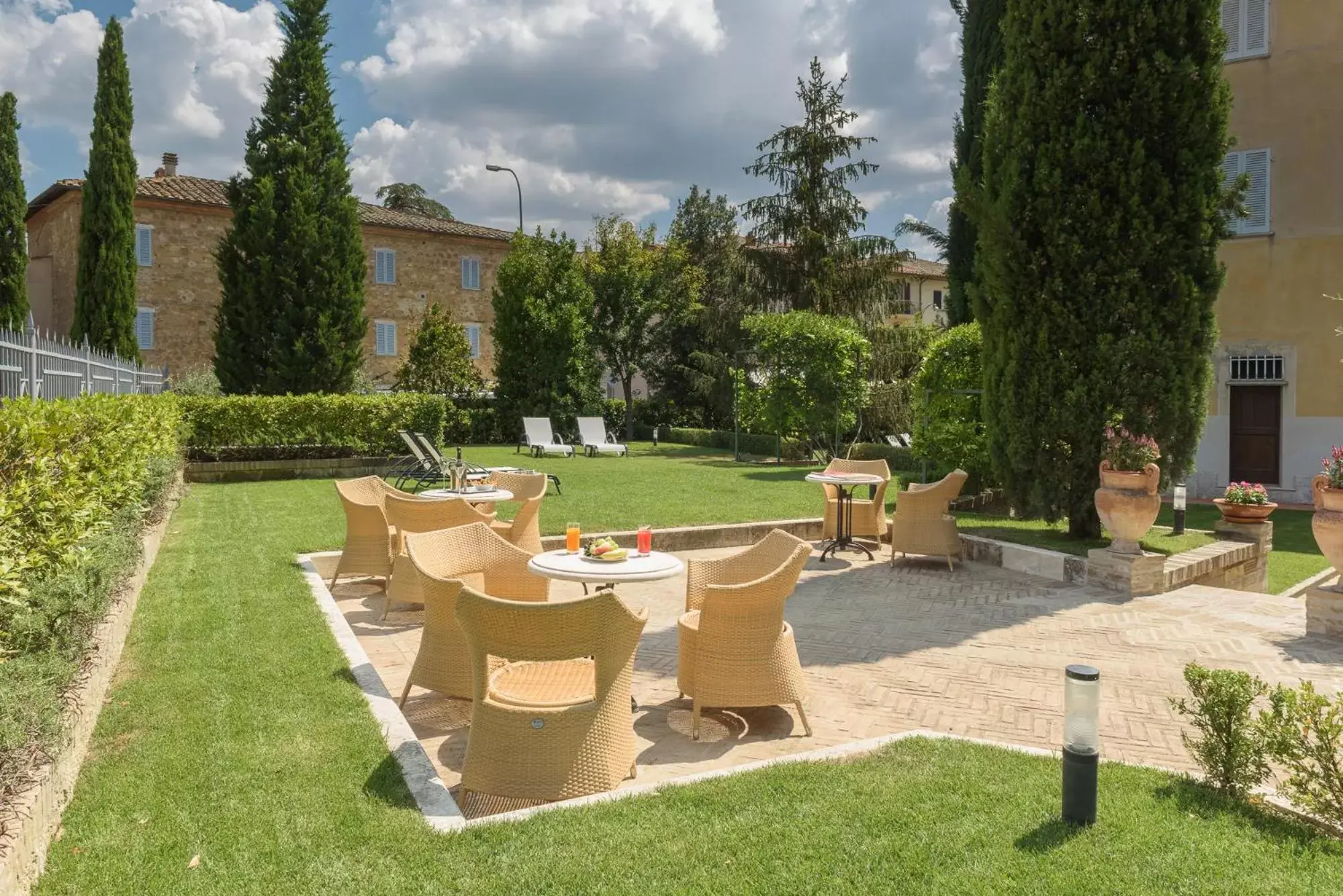 Garden in Hotel San Gregorio