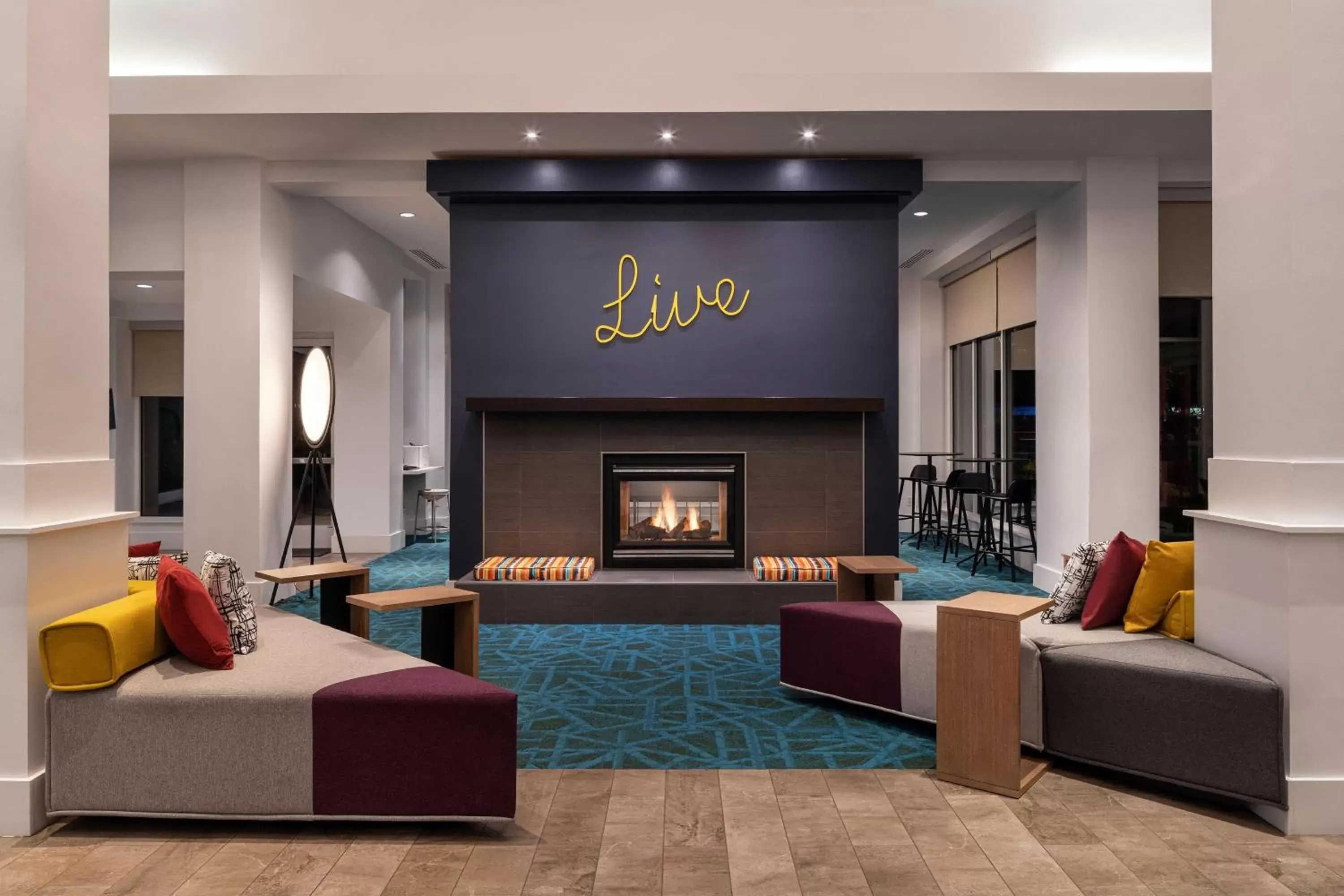 Lobby or reception in Aloft Mountain View