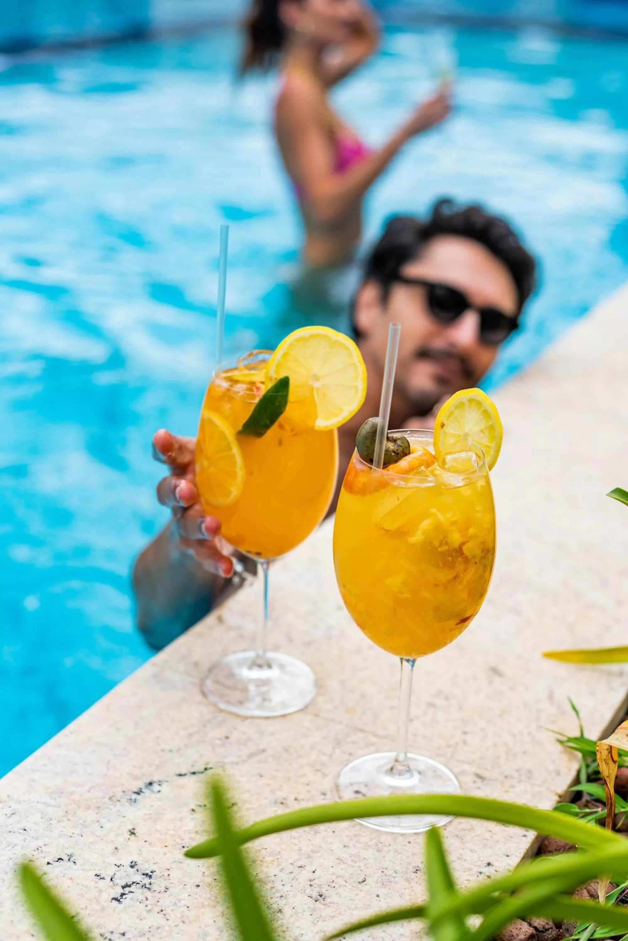 Swimming pool in Jade Hotel Brasília