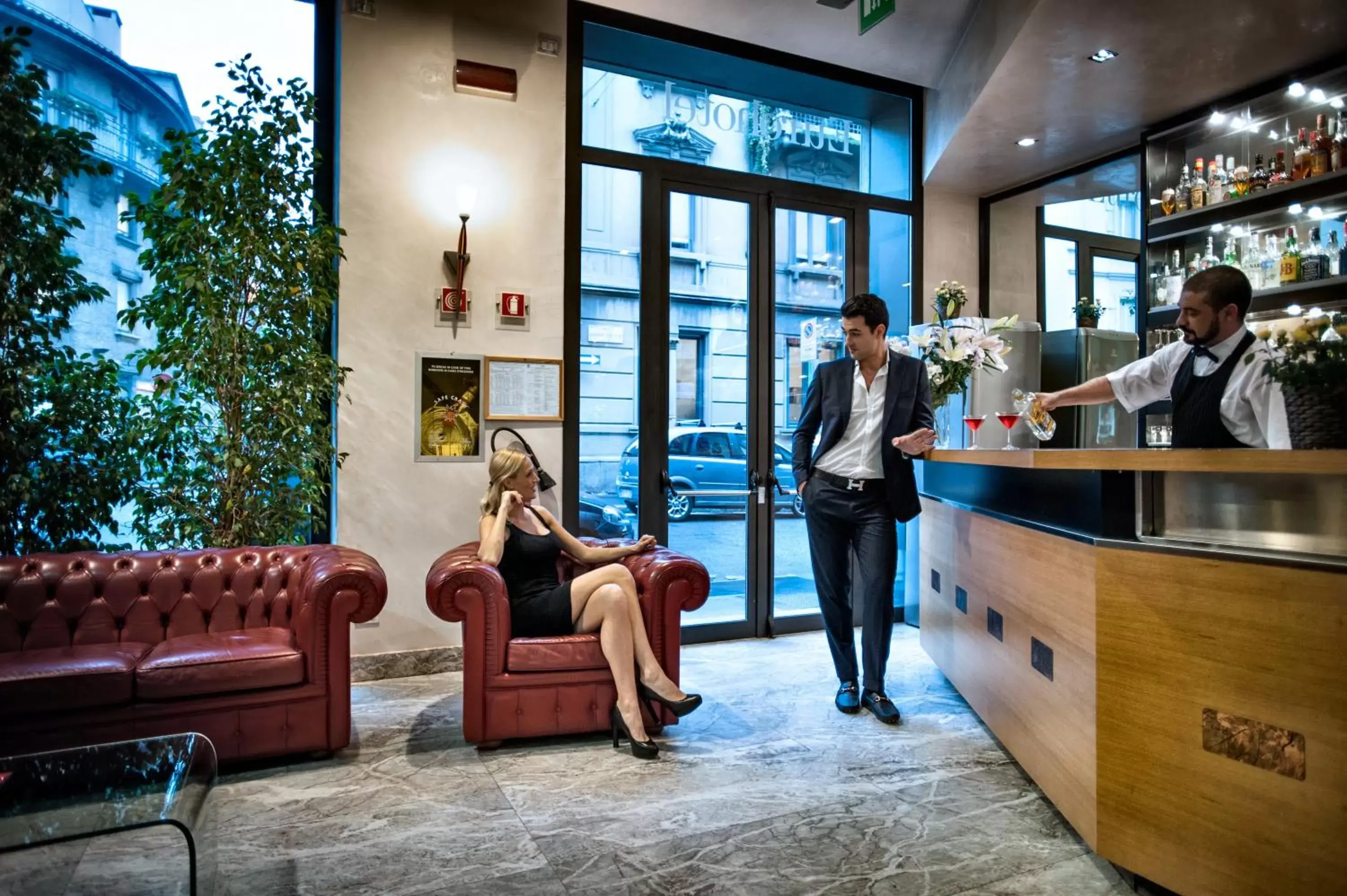 Lounge or bar in Eurohotel Lounge or bar in Eurohotel