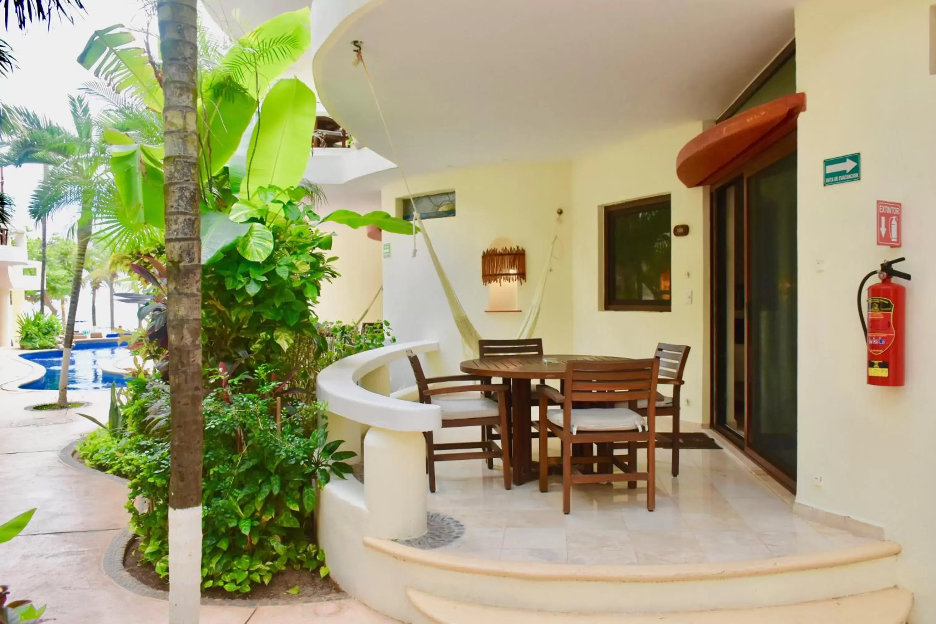 Facade/entrance in Playa Palms Beach Hotel