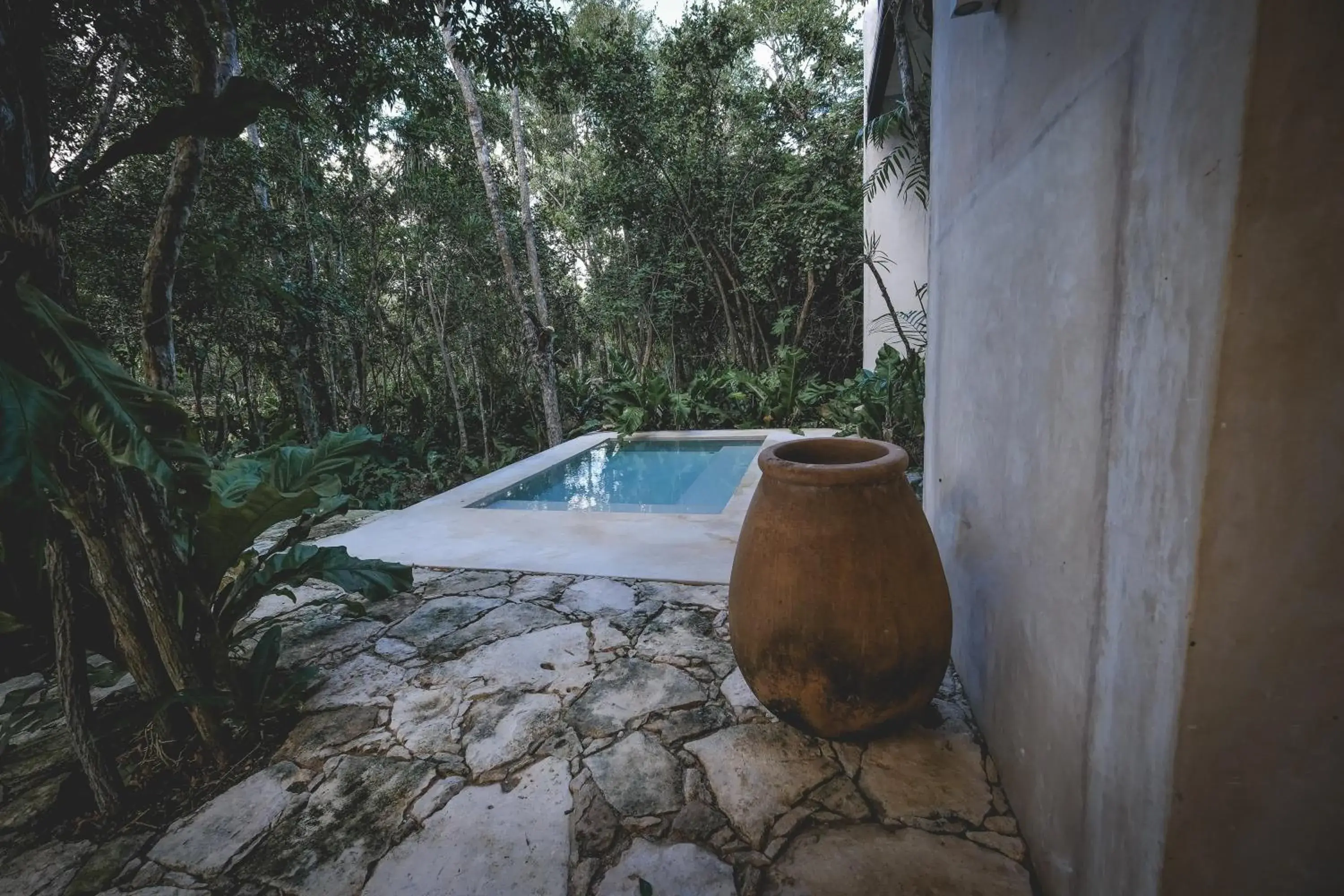 Swimming Pool in Wakax Hacienda - Cenote & Boutique Hotel