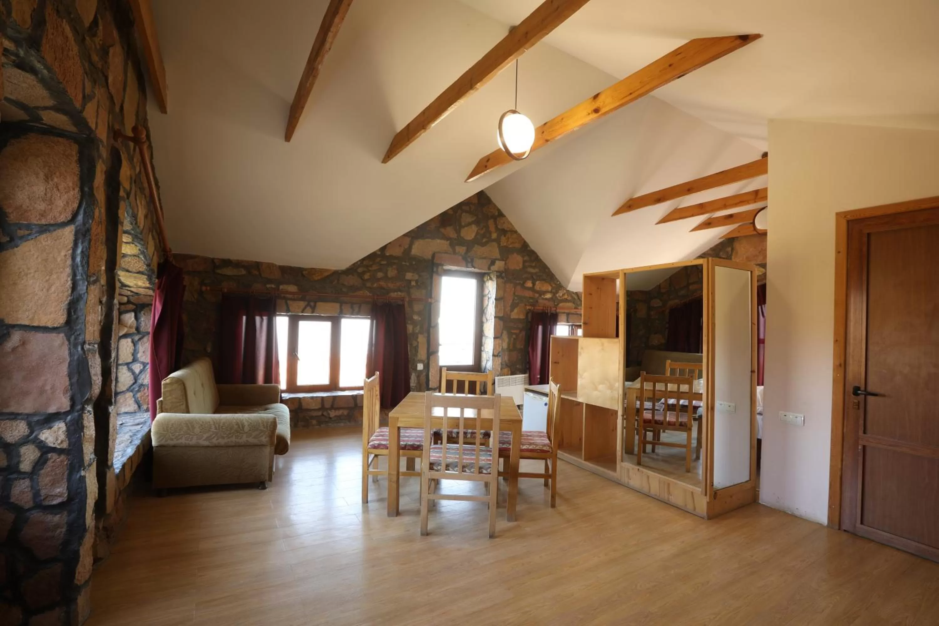 Seating area in Apaga Resort