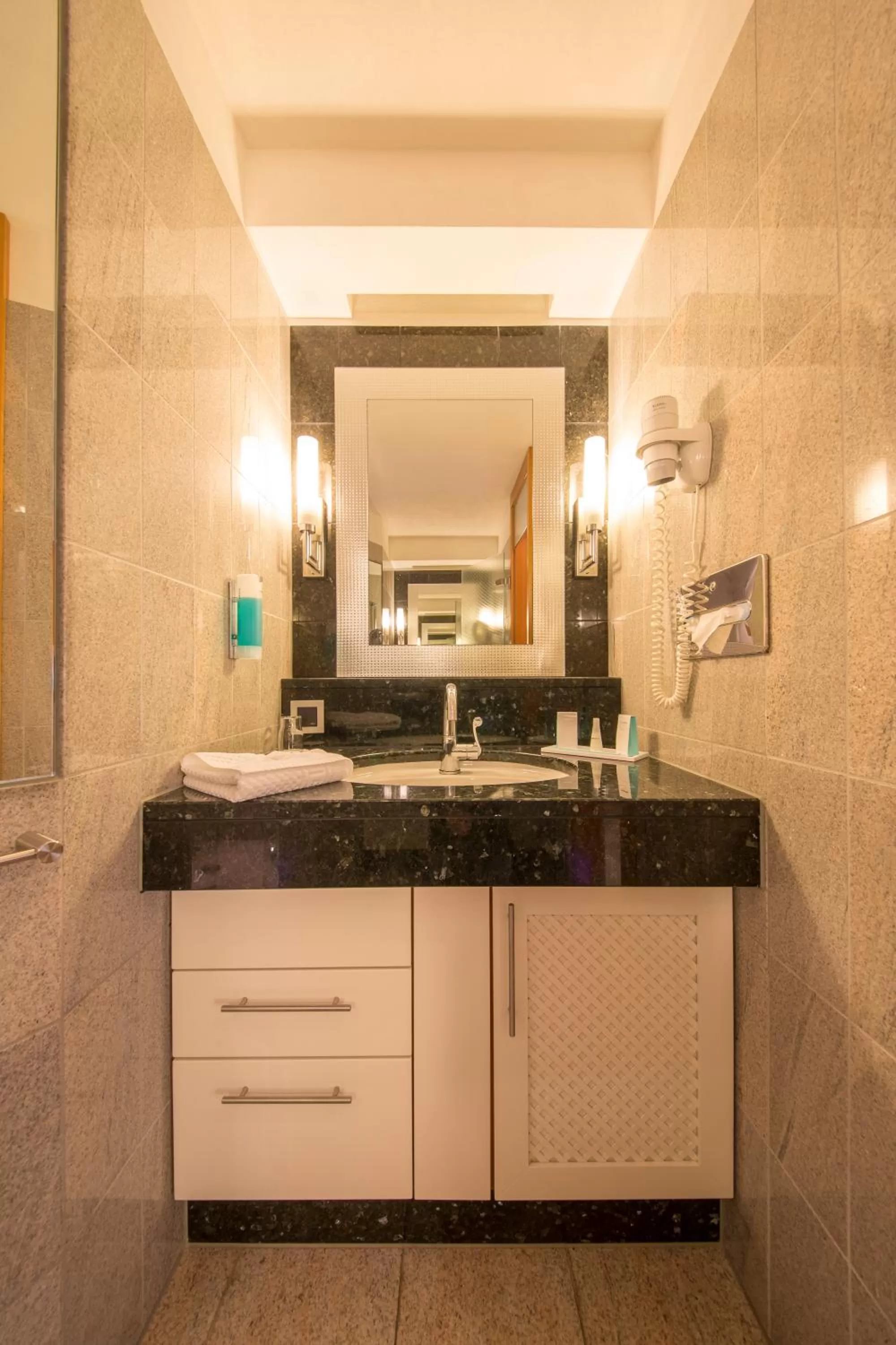 Bathroom in Michels Strandhotel Germania