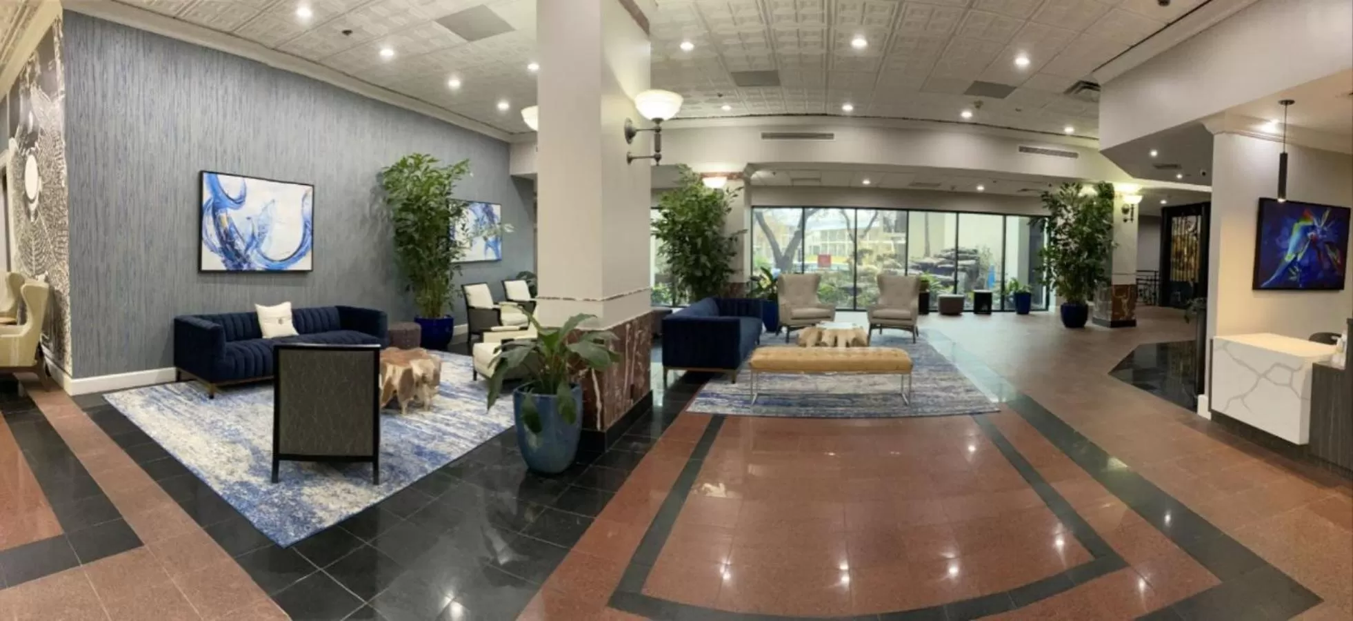 Lobby or reception in Wyndham Houston near NRG Park - Medical Center