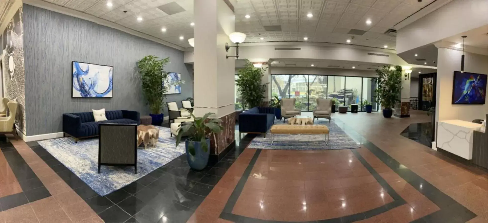Lobby or reception, Lobby/Reception in Wyndham Houston near NRG Park - Medical Center