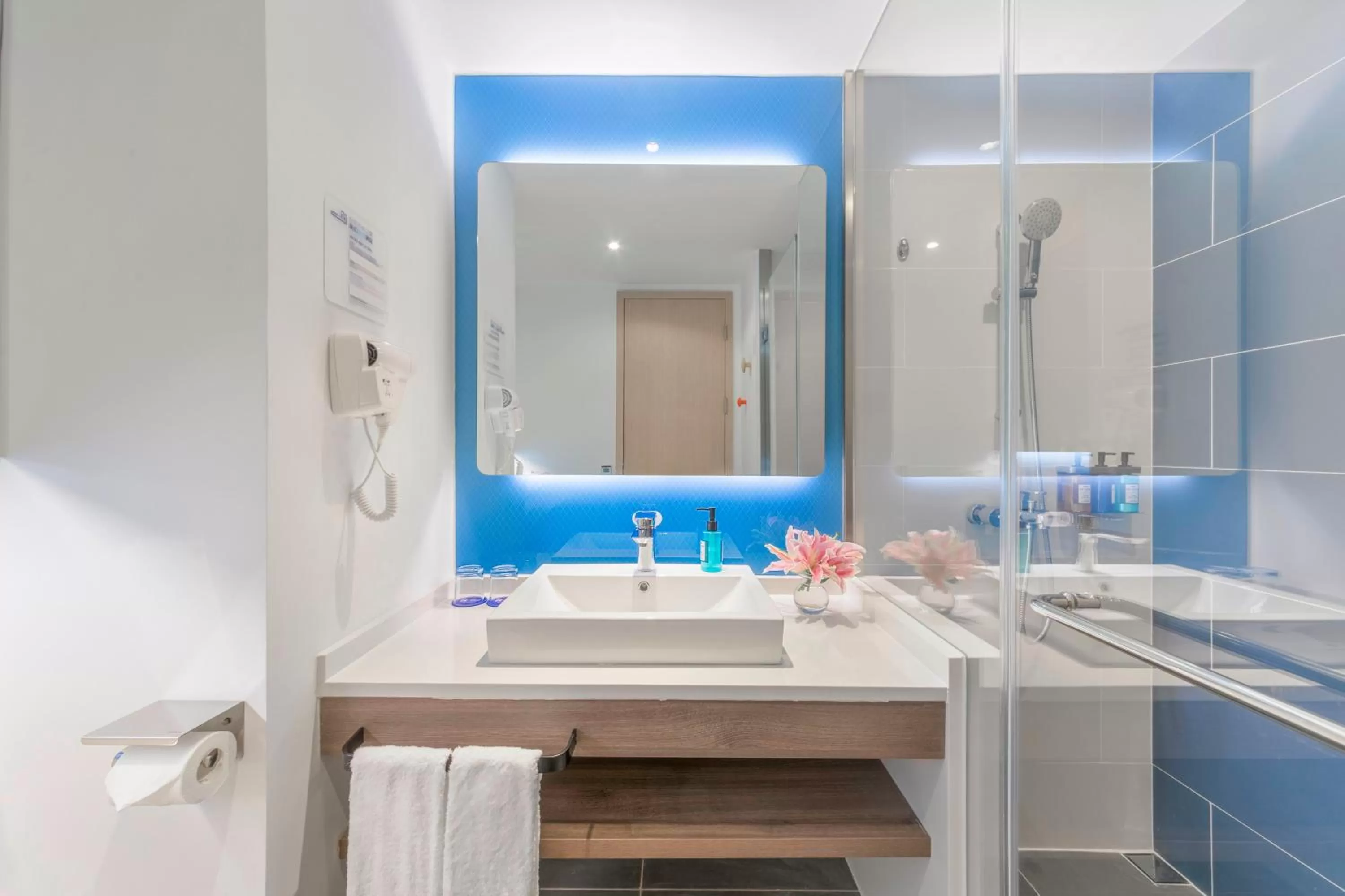 Bathroom in Holiday Inn Express Shanghai Gubei by IHG