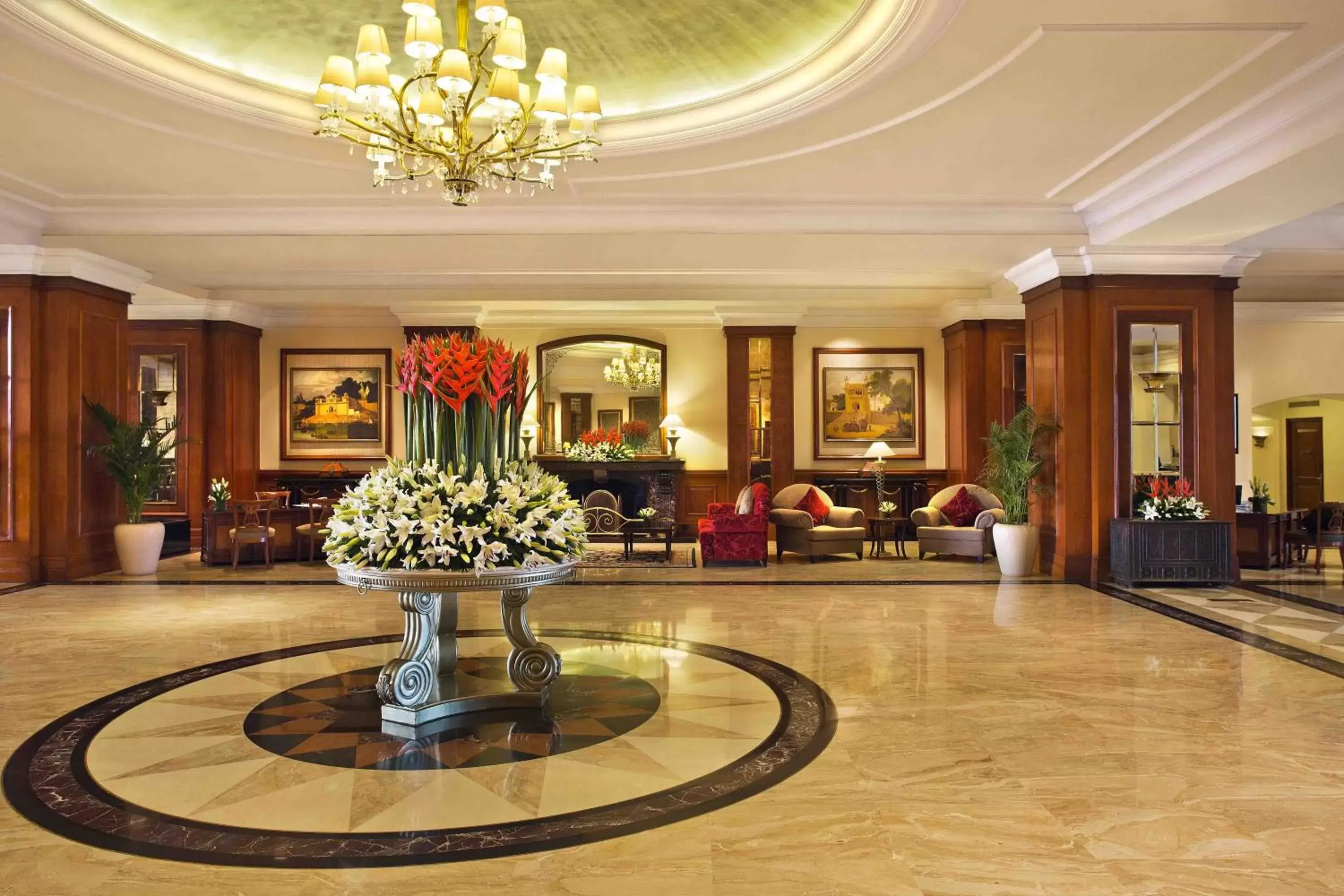 Lobby or reception in Eros Hotel New Delhi, Nehru Place Lobby or reception in Eros Hotel New Delhi, Nehru Place