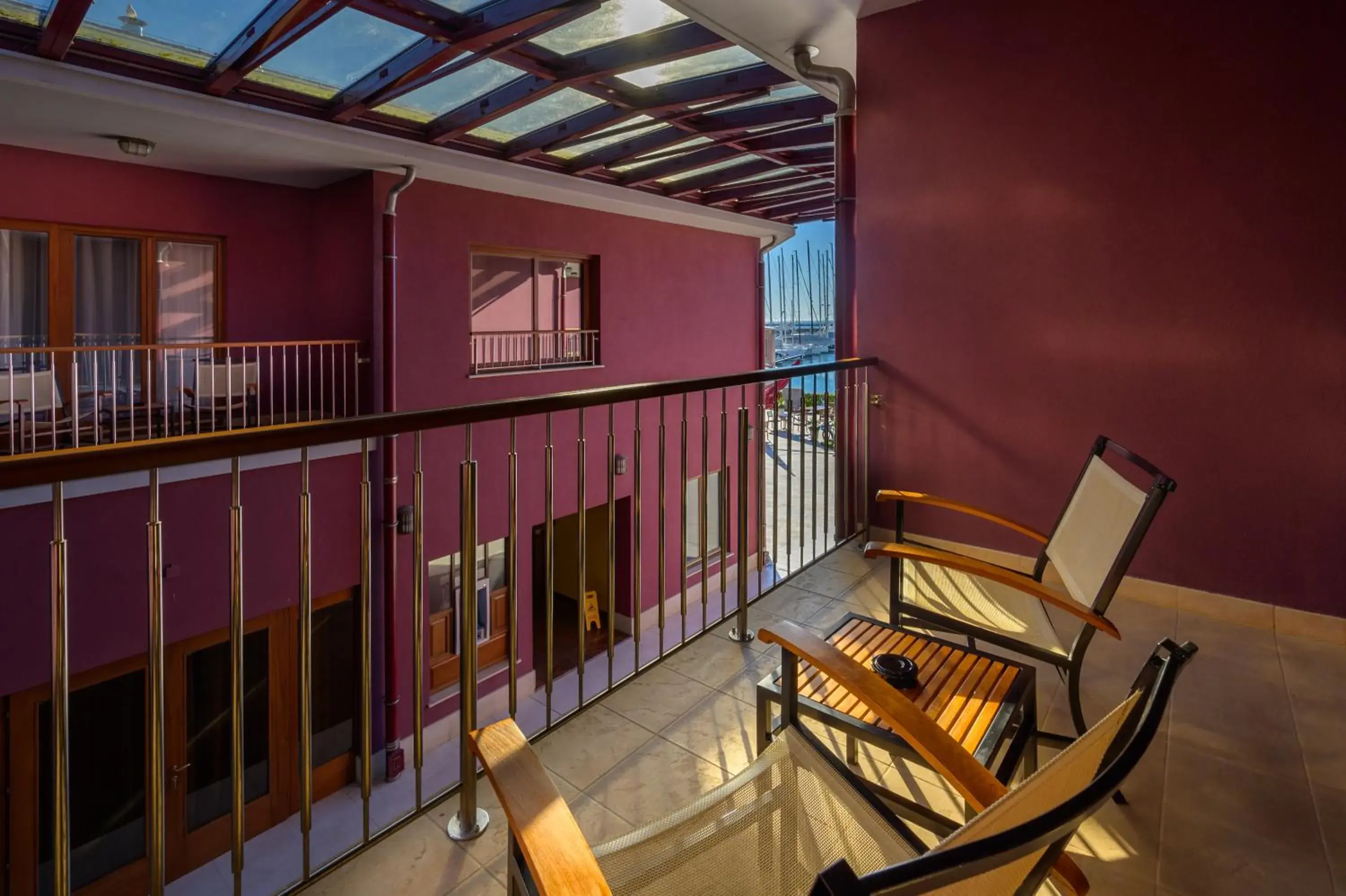Balcony/Terrace in Hotel Nautica