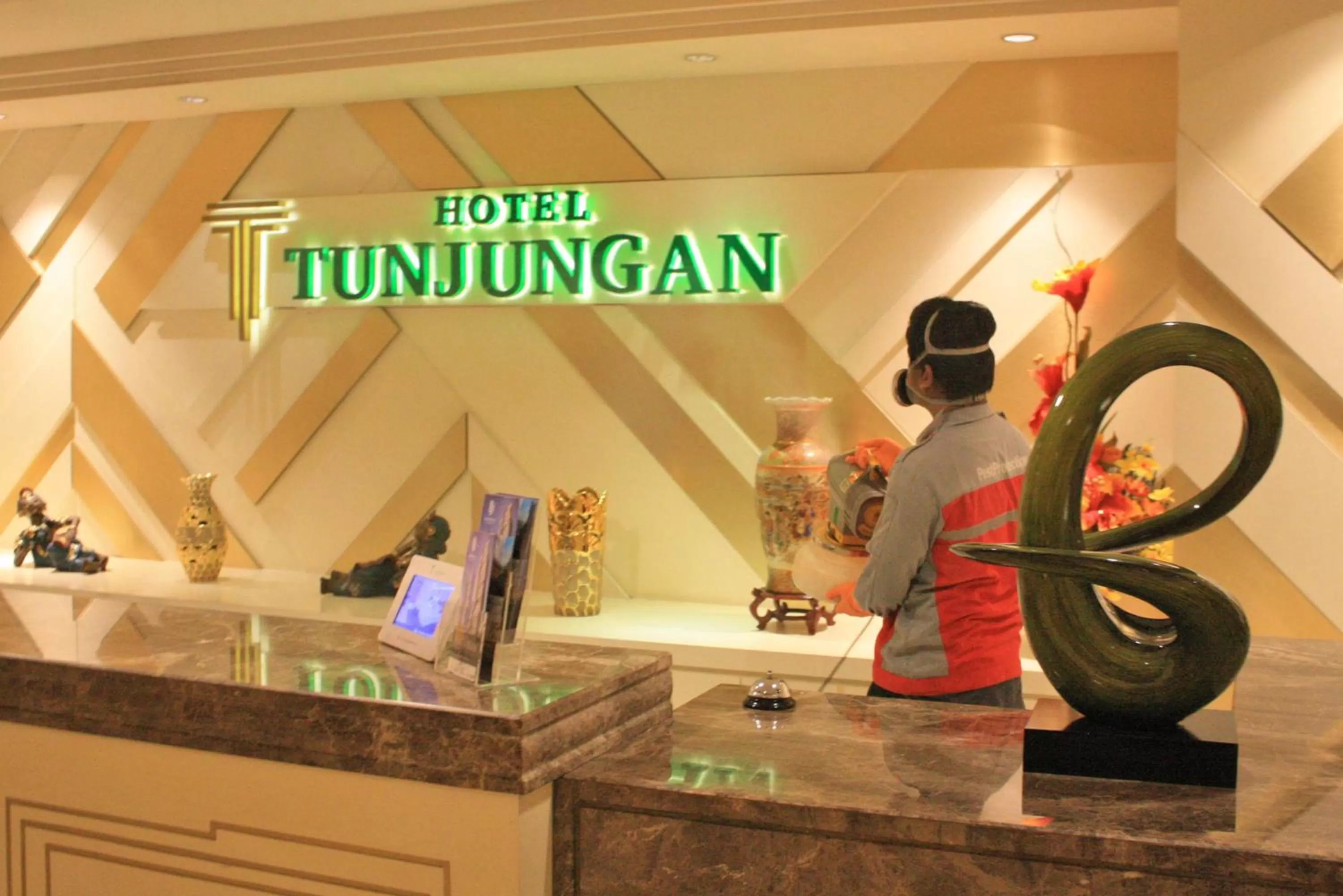 Lobby or reception in Tunjungan Hotel