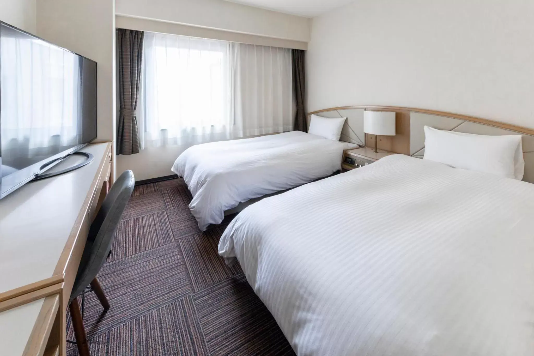 Bed in Court Hotel Niigata