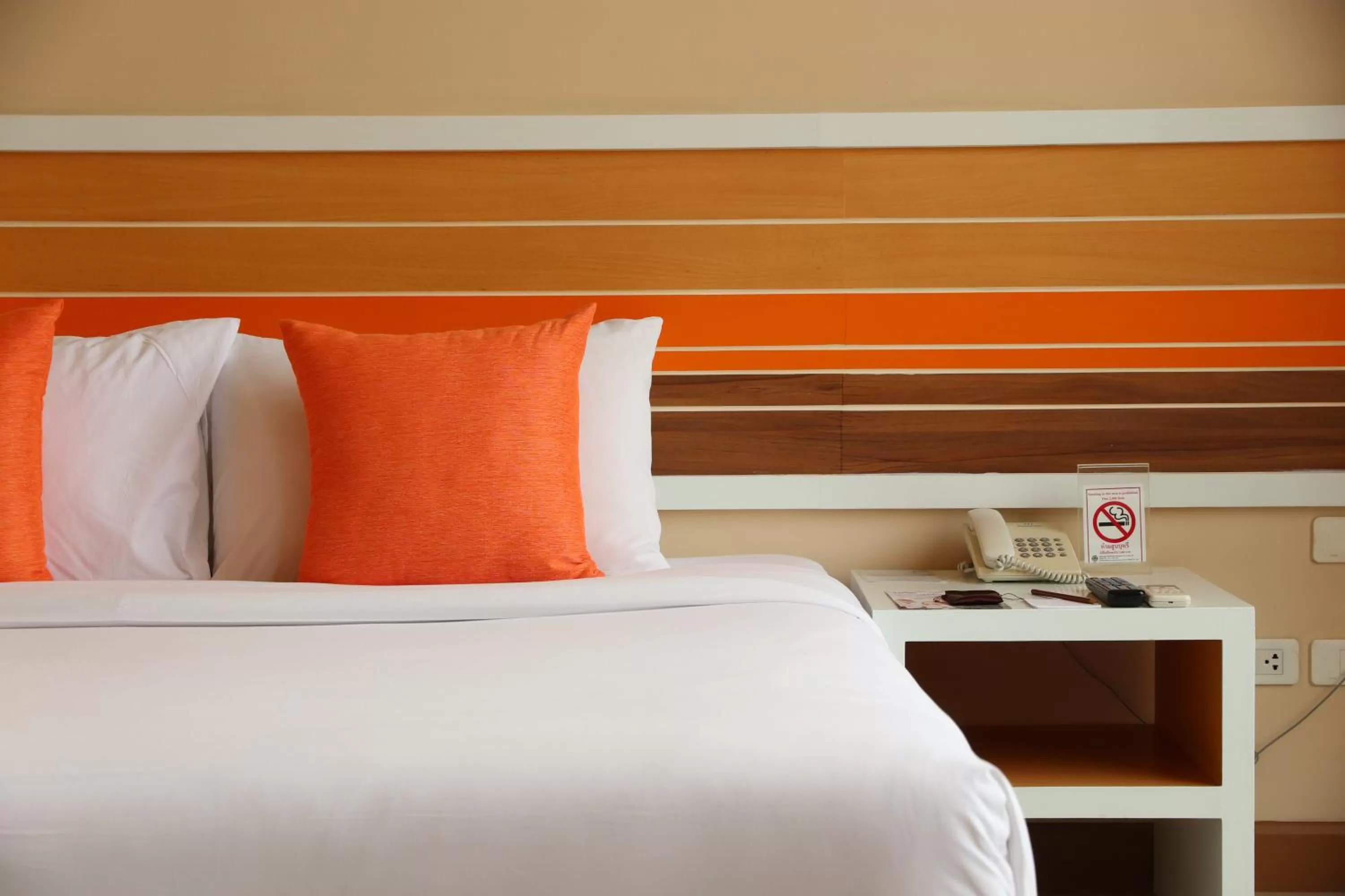 Bed in Imm Hotel Thaphae Chiang Mai