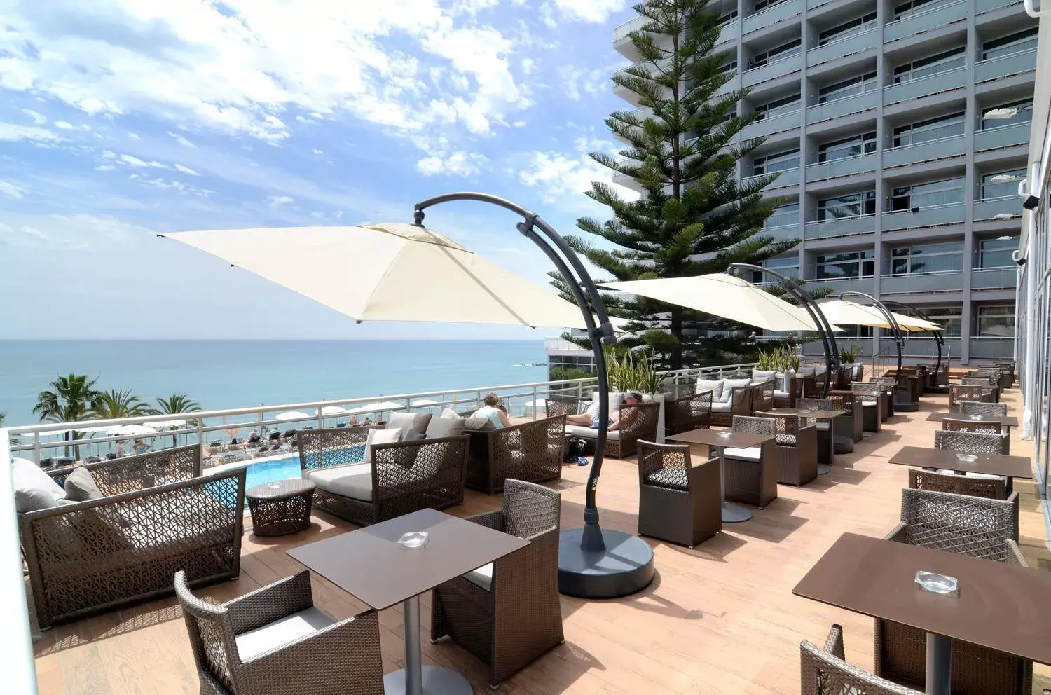 Balcony/Terrace in Medplaya Hotel Riviera - Adults Recommended
