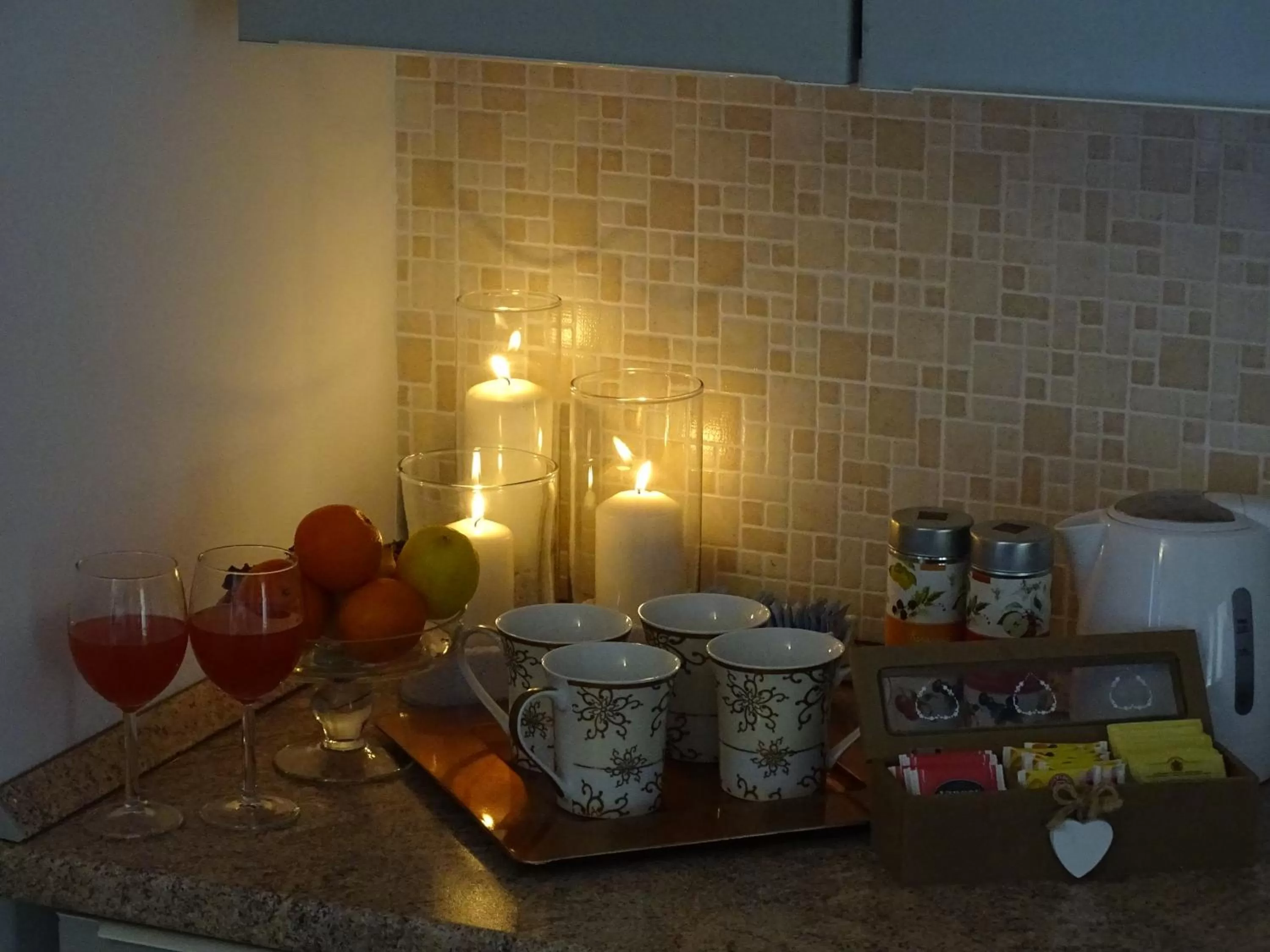 Coffee/tea facilities in La casa di Clara