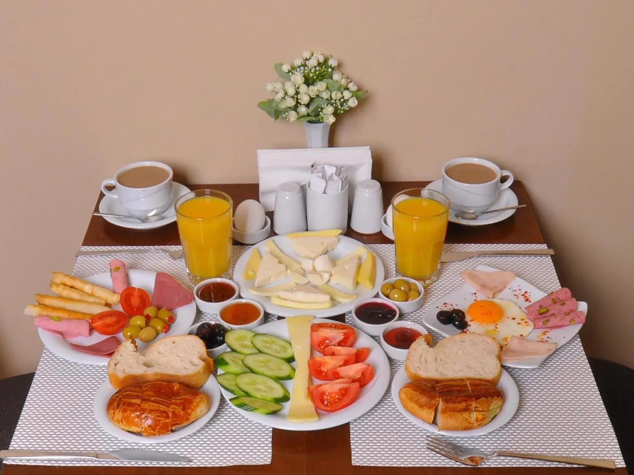 Food, Breakfast in Divani Ali Hotel