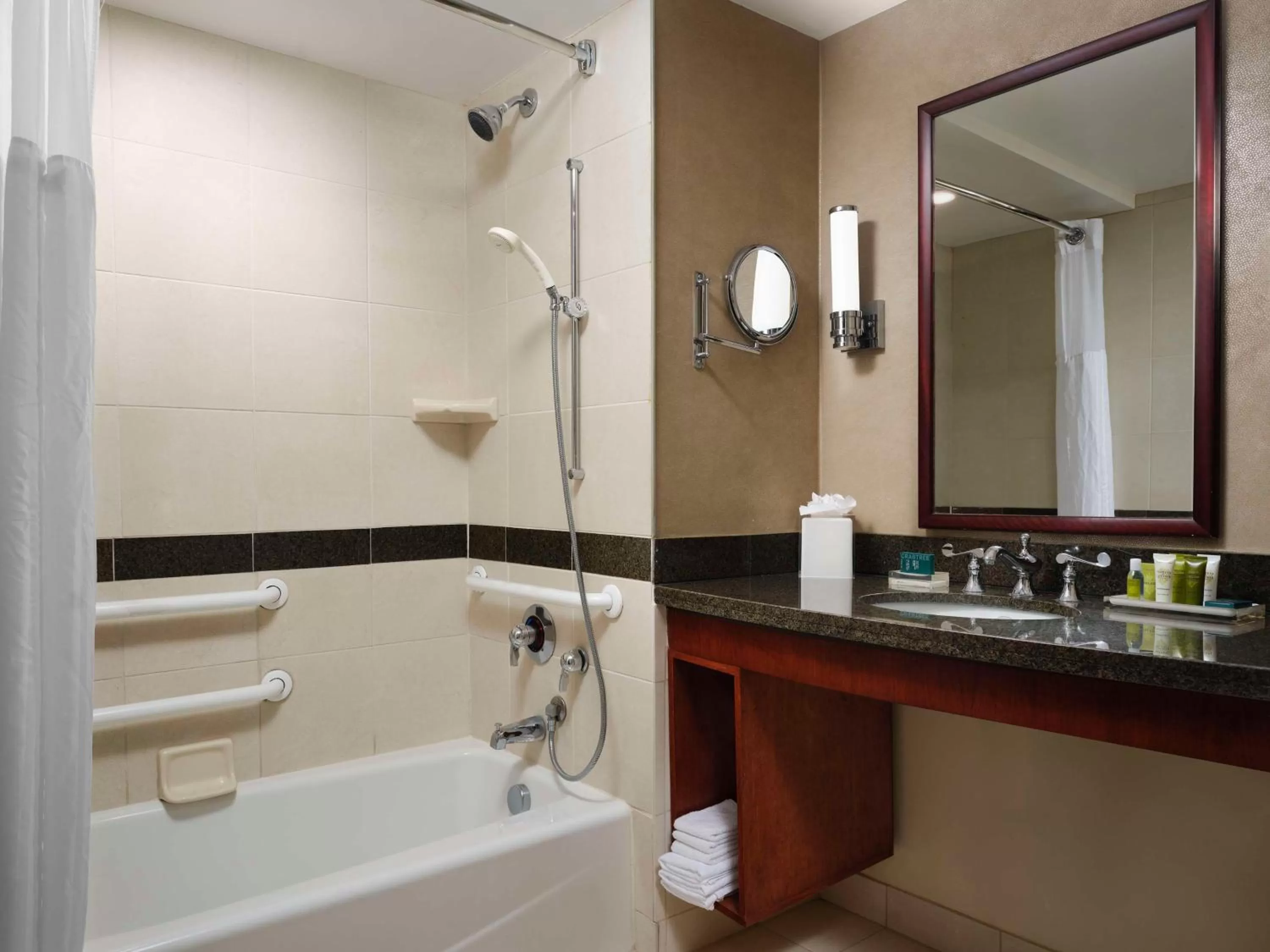 Bathroom in Hilton Virginia Beach Oceanfront