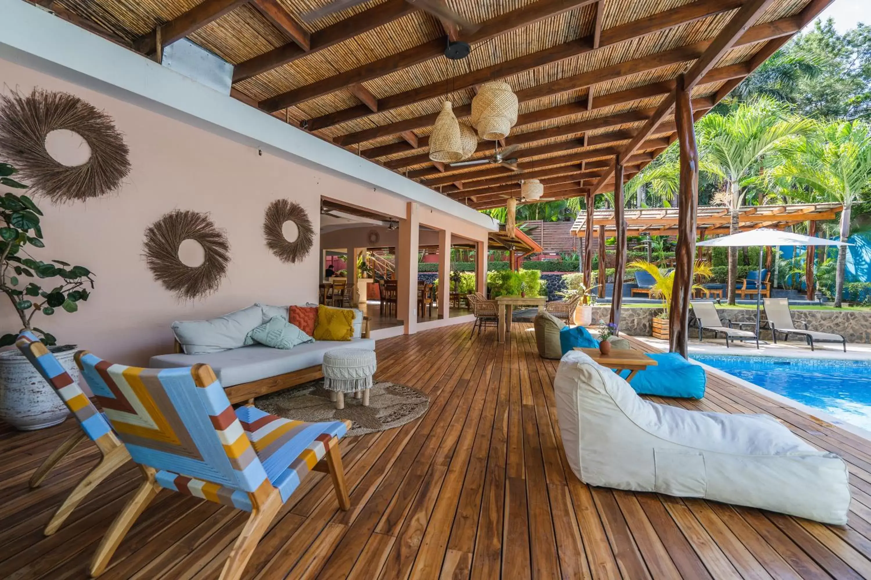 Living room in Hotel Arco Iris