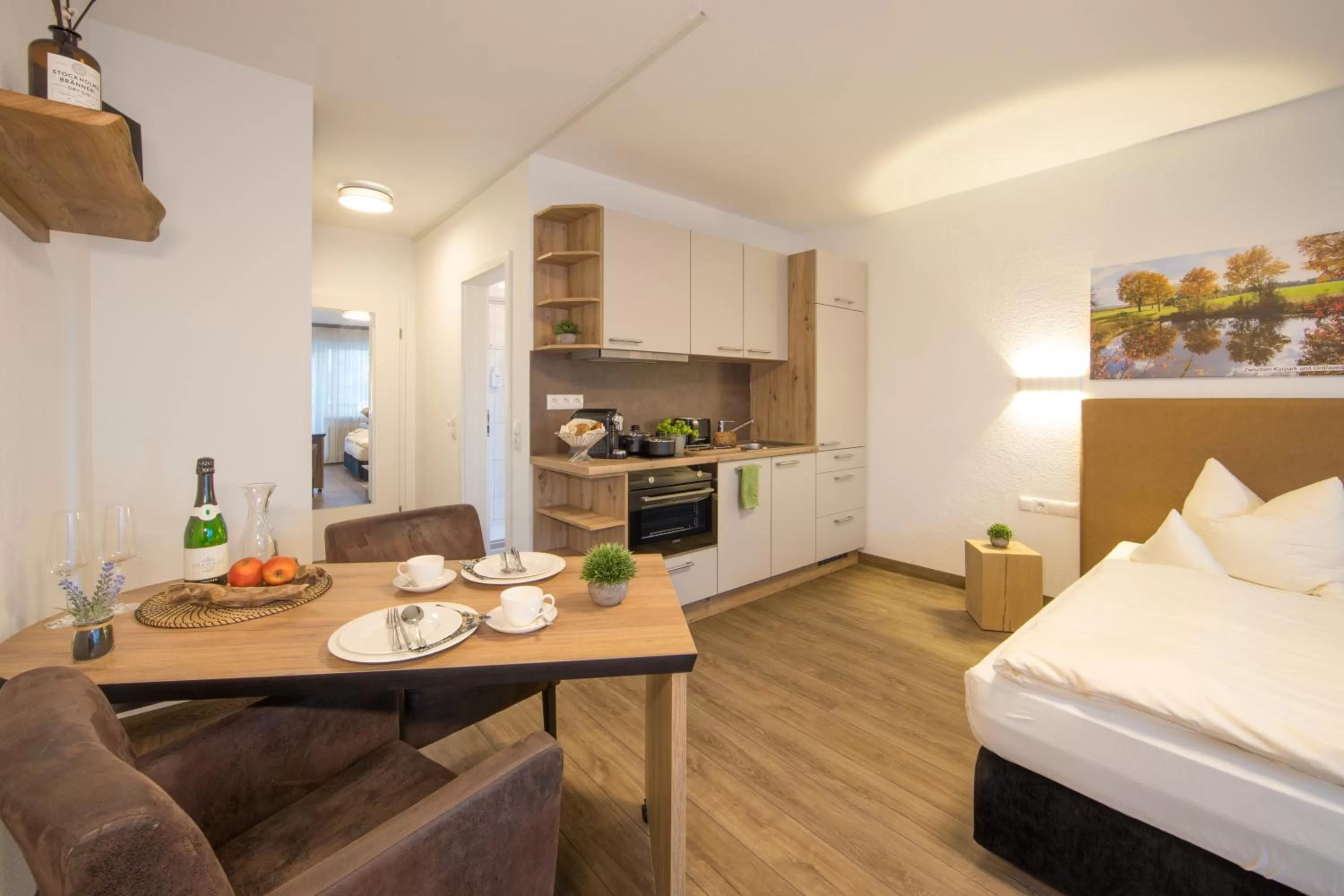 Bed in Hotel Am Kurpark Späth