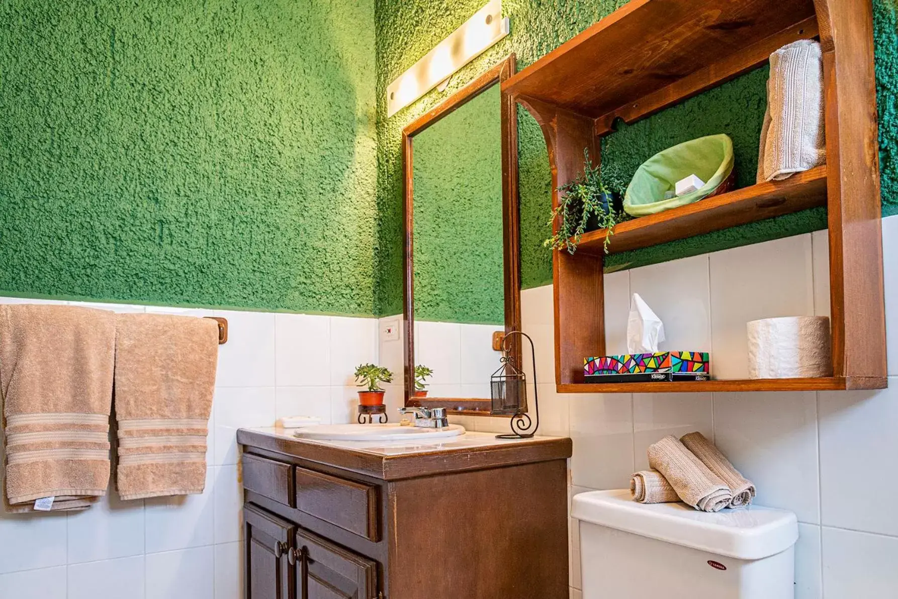 Bathroom in Las Gaviotas Condo-Hotel La Paz BCS