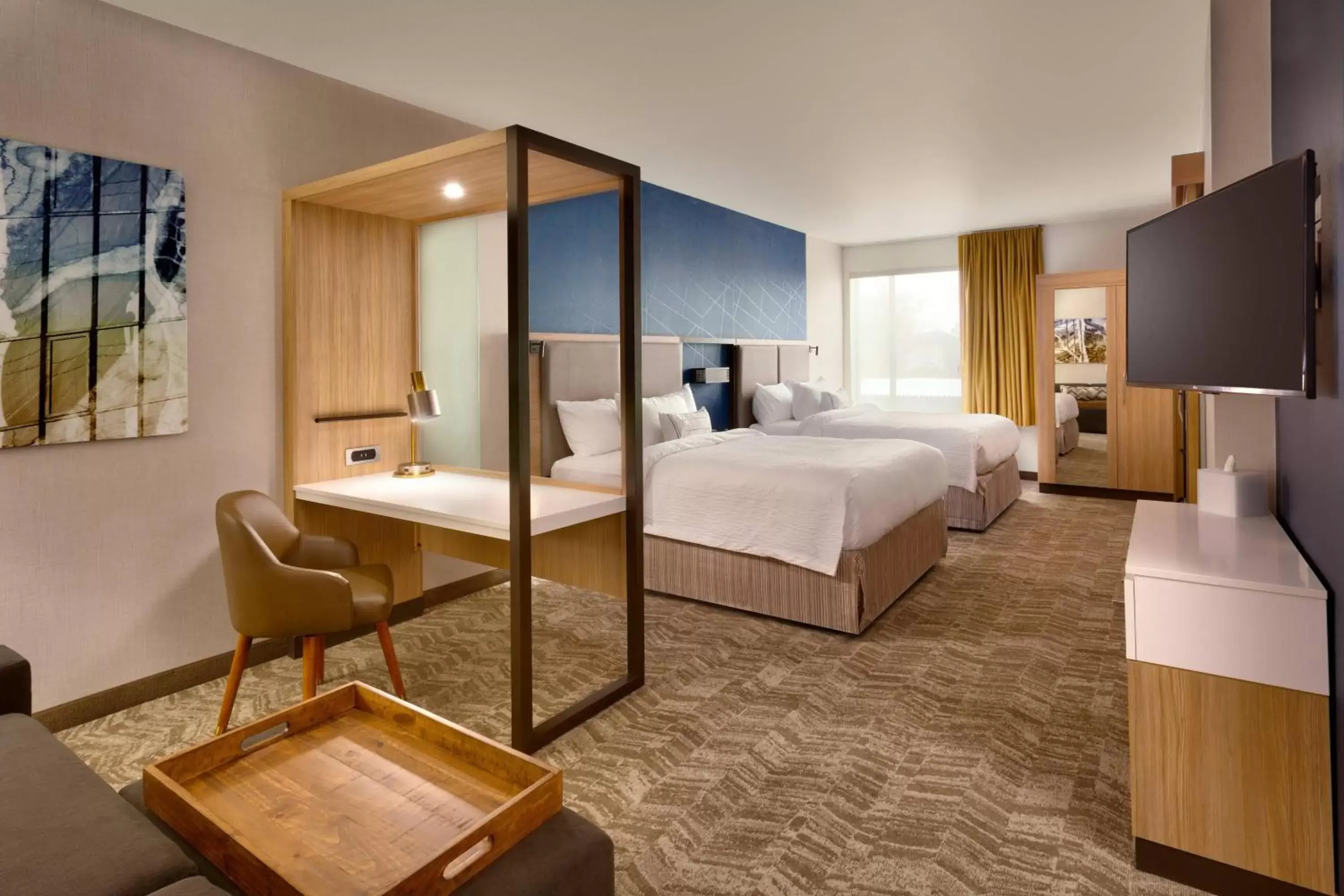 Deluxe Queen Studio in SpringHill Suites by Marriott Coralville Deluxe Queen Studio in SpringHill Suites by Marriott Coralville