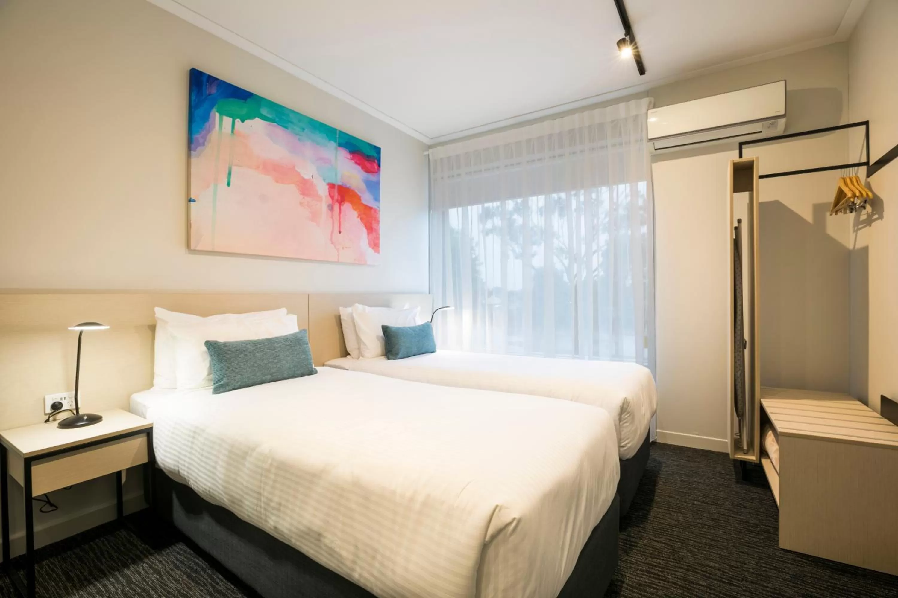 Bedroom, Bed in Nightcap at Playford Tavern