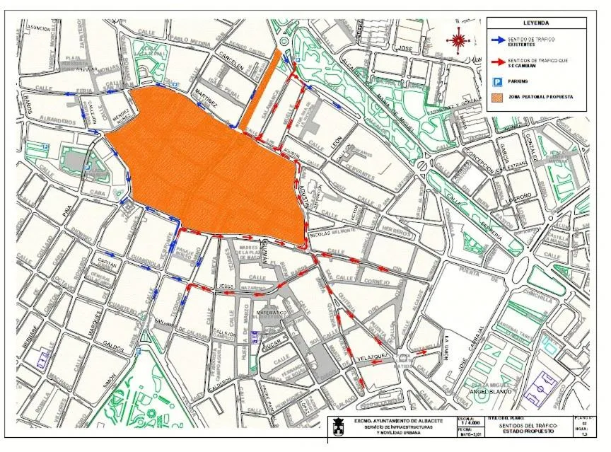 Parking in Gran Hotel Albacete