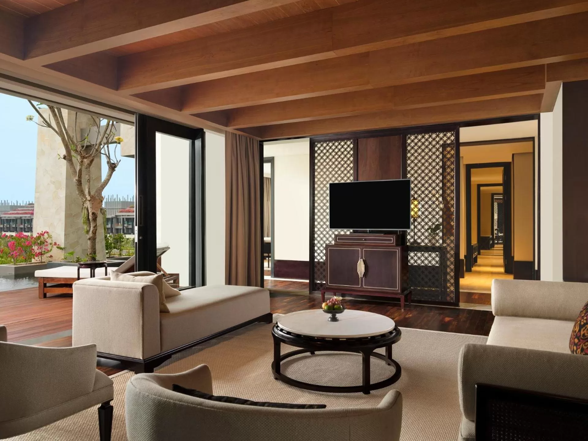 Living room in The Apurva Kempinski Bali