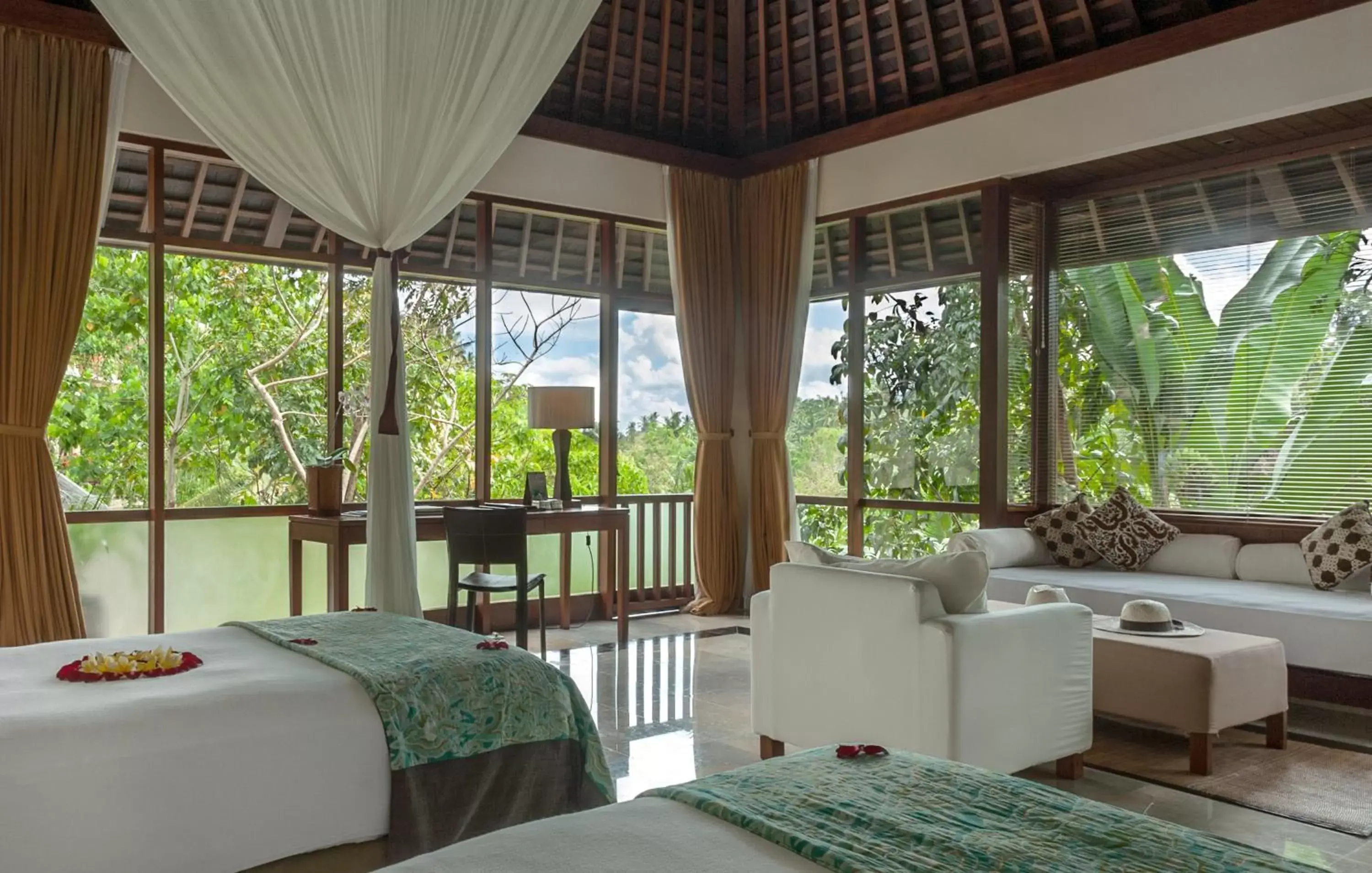 View (from property/room), Bed in Komaneka at Bisma Ubud View (from property/room), Bed in Komaneka at Bisma Ubud