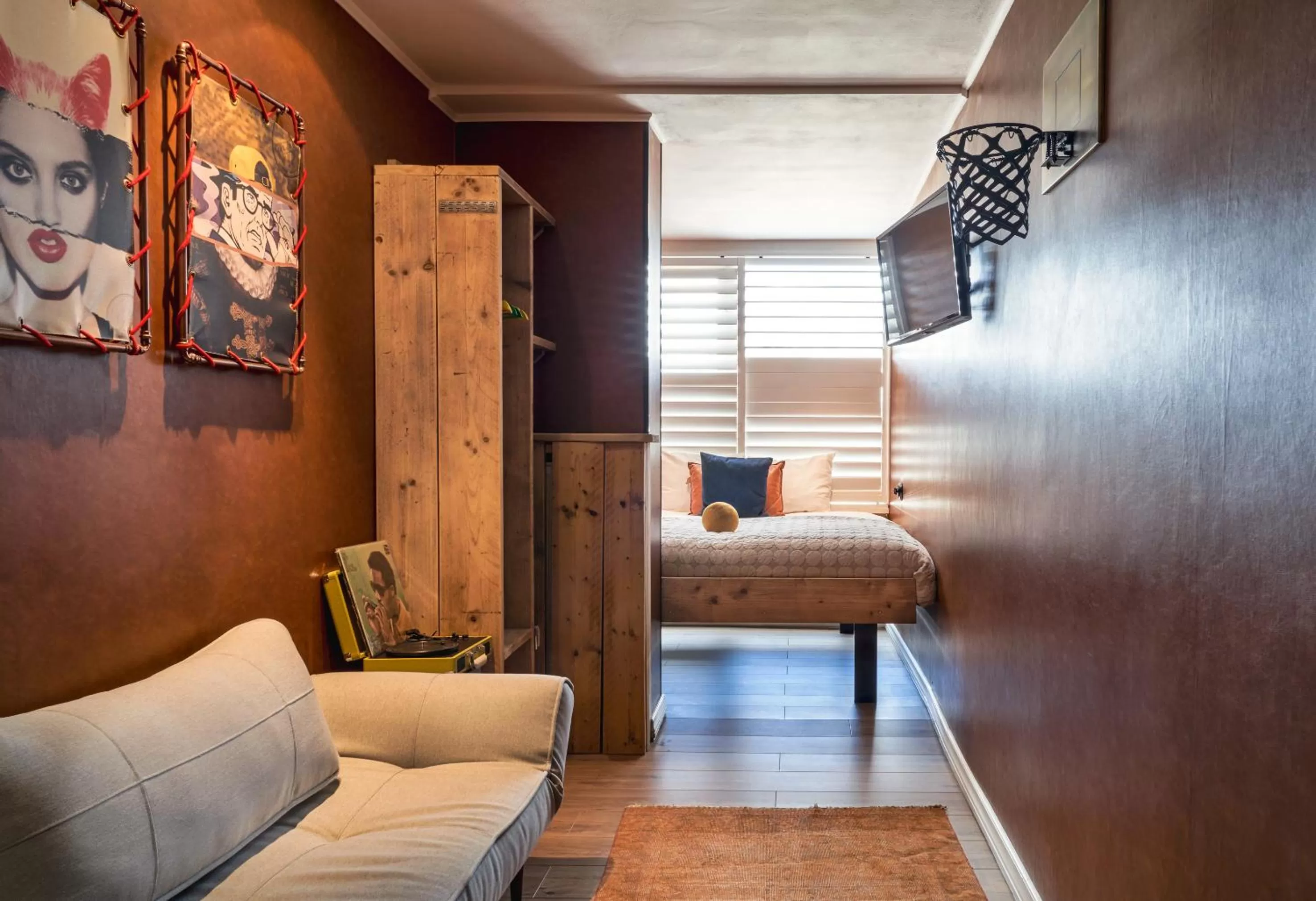 Bed in Max Brown Hotel Museum Square, part of Sircle Collection