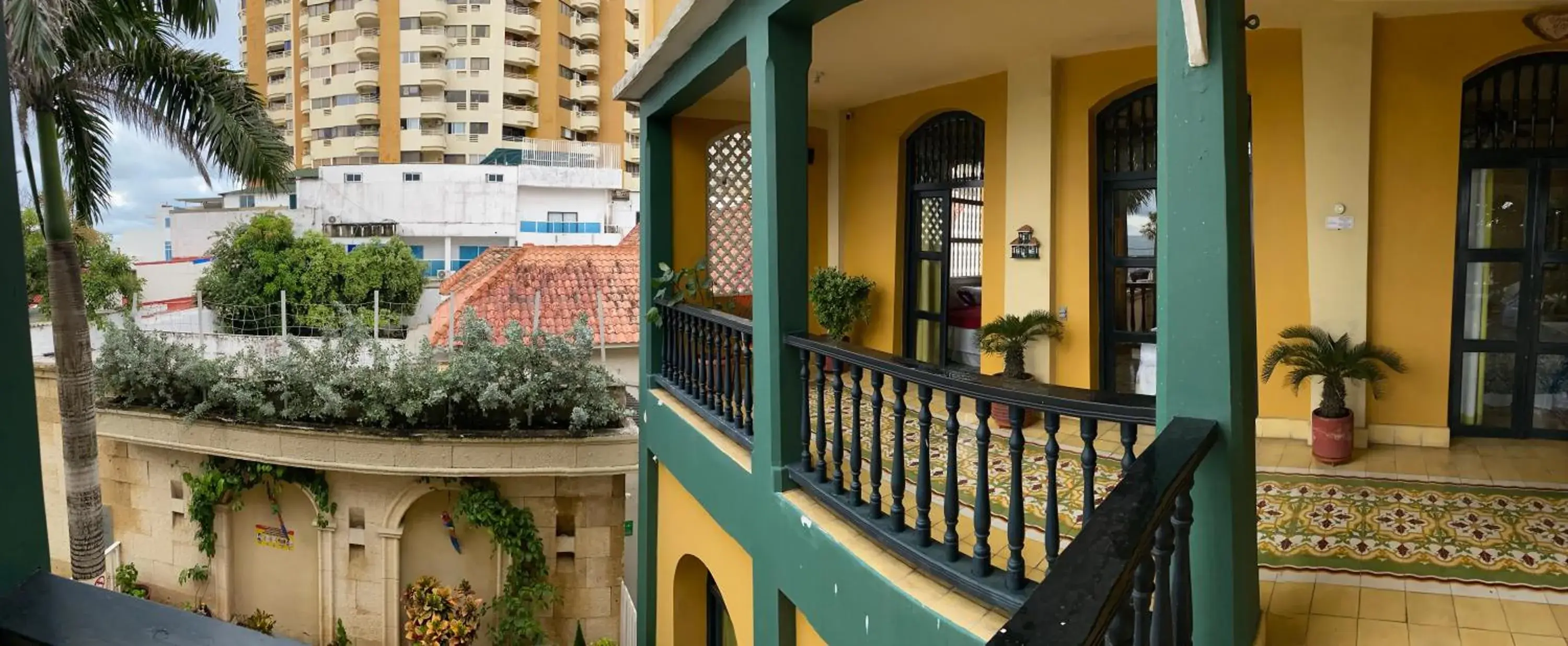 Balcony/Terrace in Hotel Boutique Castillo Ines Maria