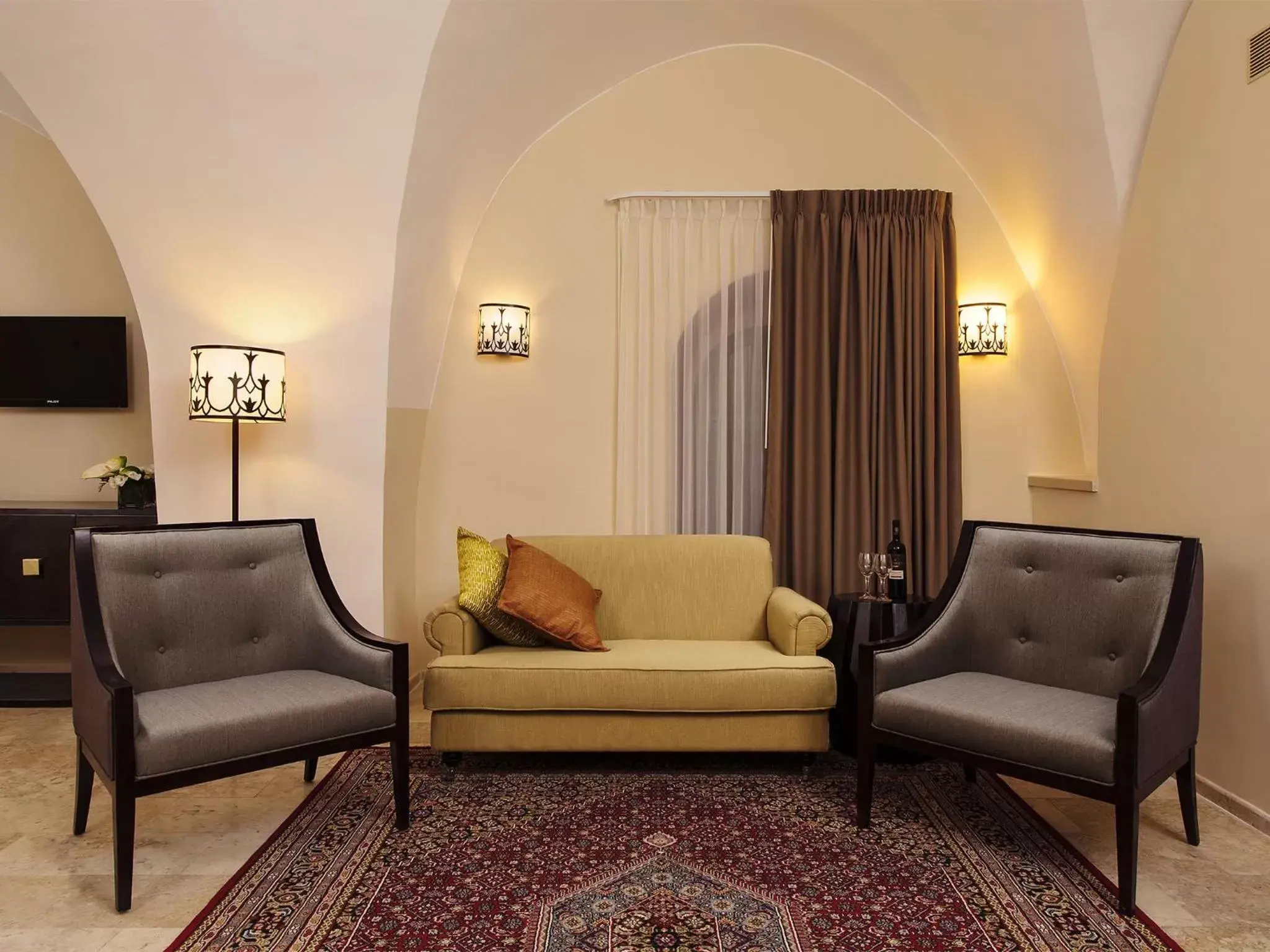 Bedroom, Seating Area in The Sephardic House Hotel in The Jewish Quarter