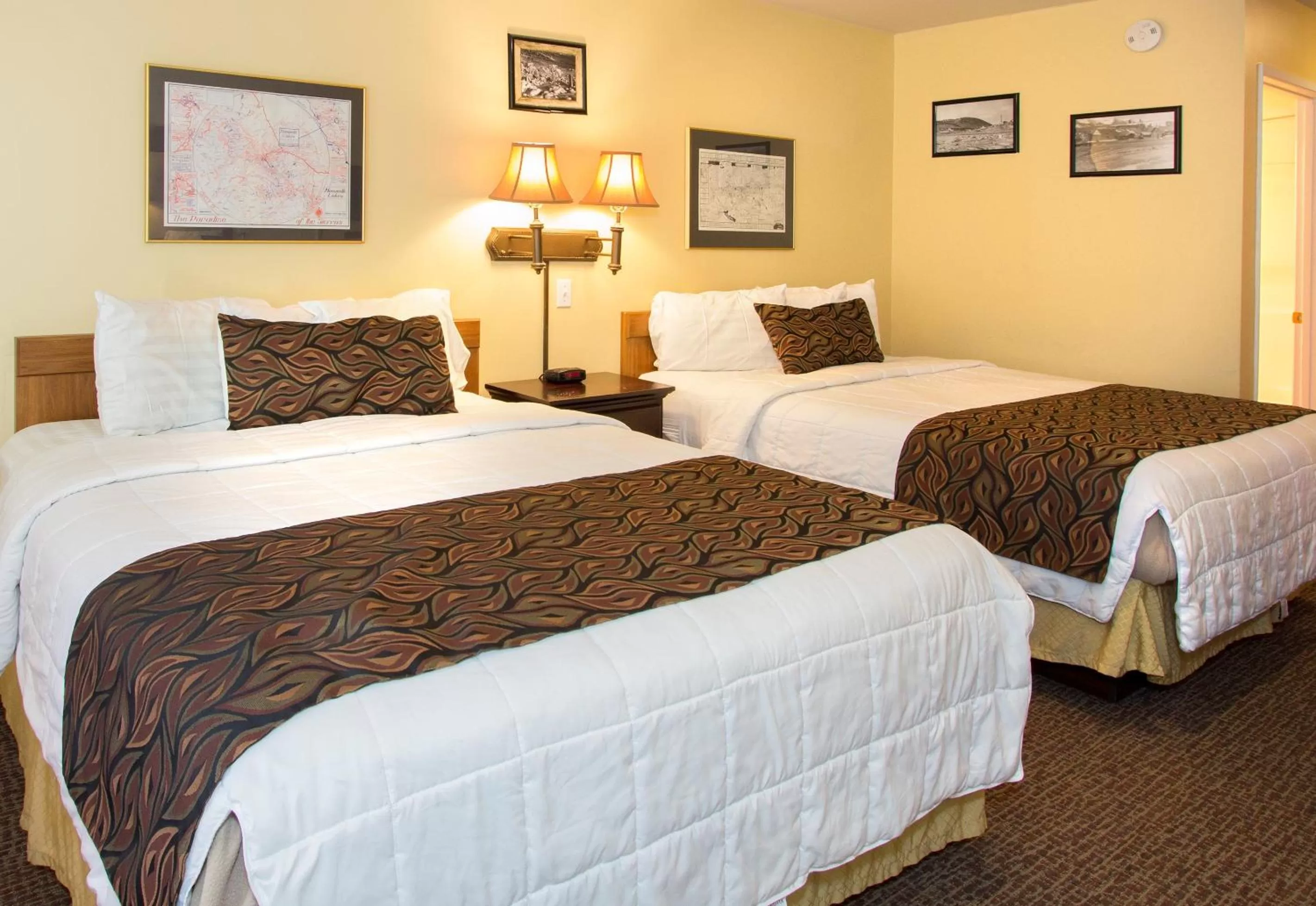 Bedroom, Bed in Holiday Haus